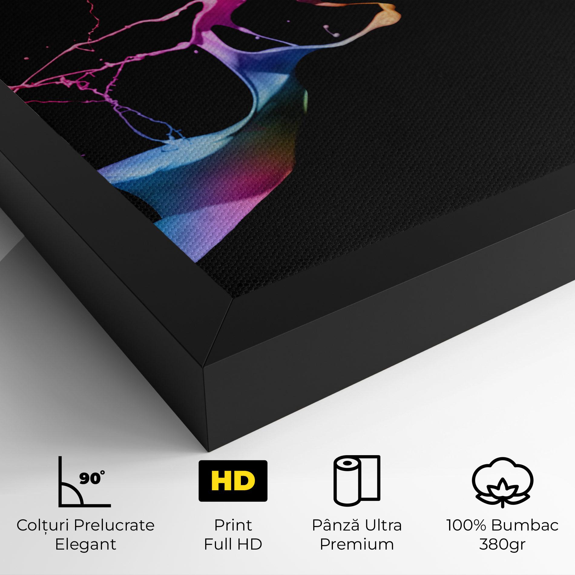 Tablou Canvas Paint Splashes mockup 4