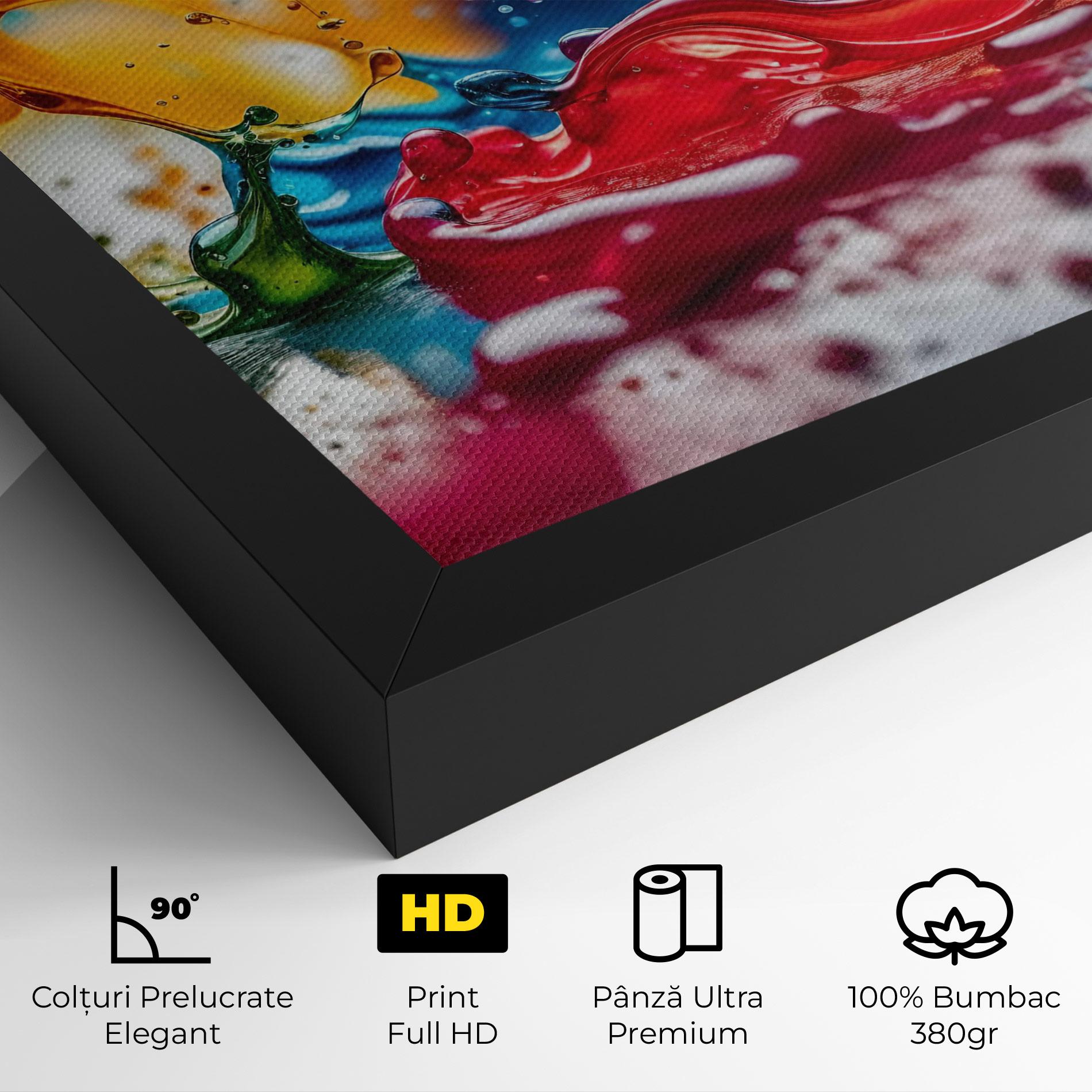 Tablou Canvas Water Color Splash mockup 4