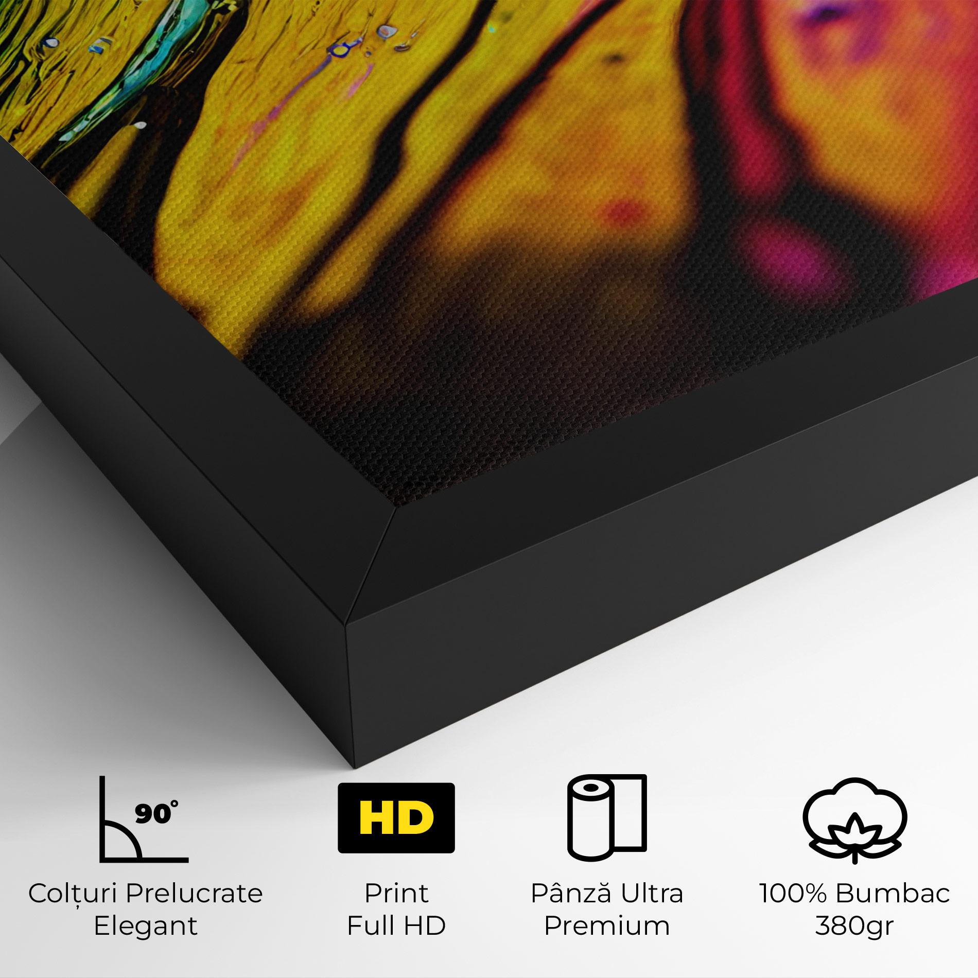 Tablou Canvas Yellow Green mockup 4