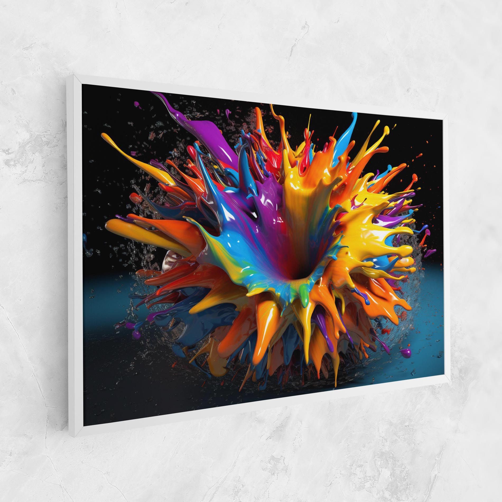 3d Color Splash mockup 1