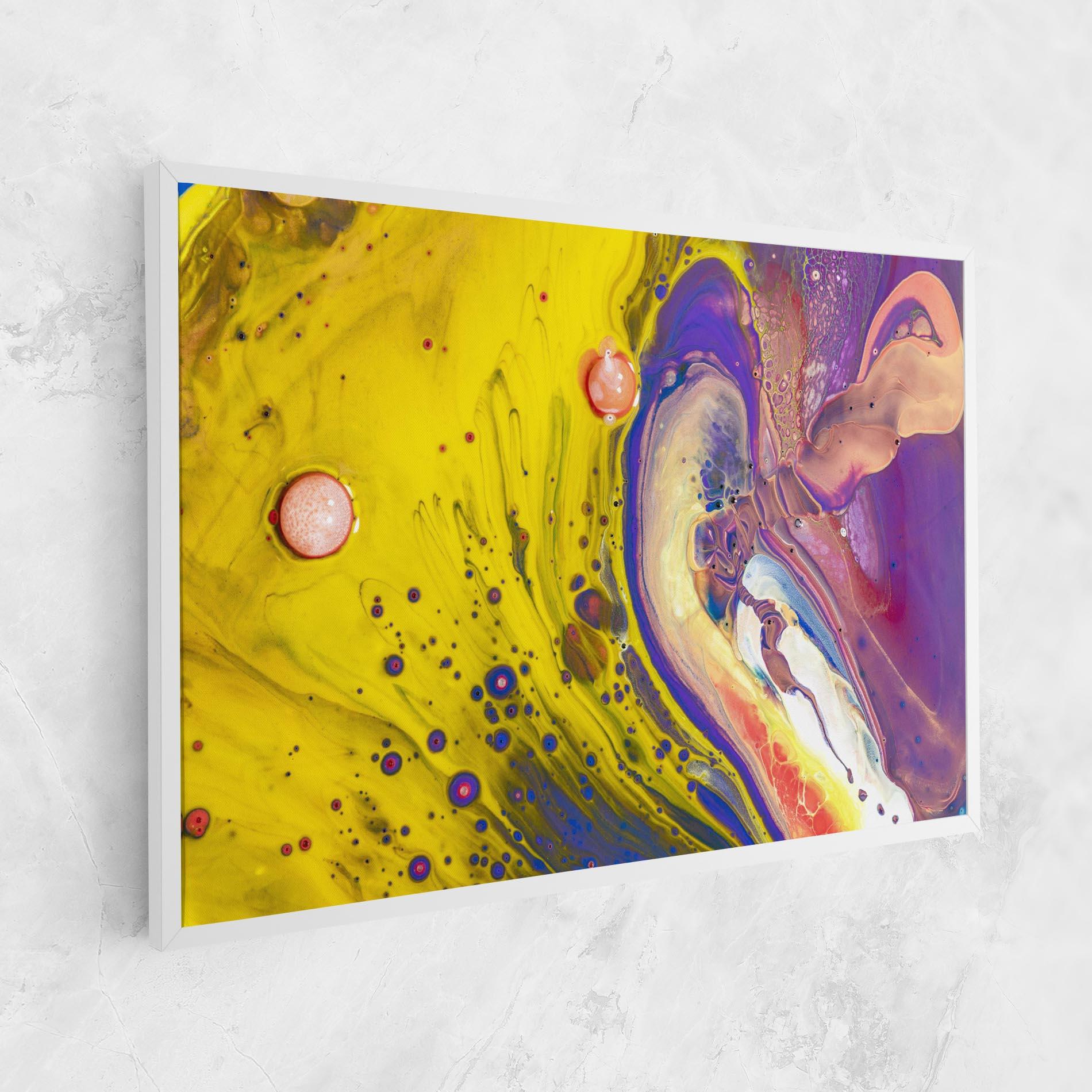 Tablou Canvas Colorful Liquid Marble mockup 1