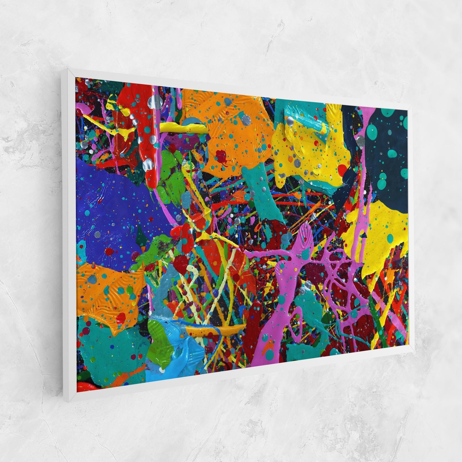 Tablou Canvas Dark Panorama mockup 1