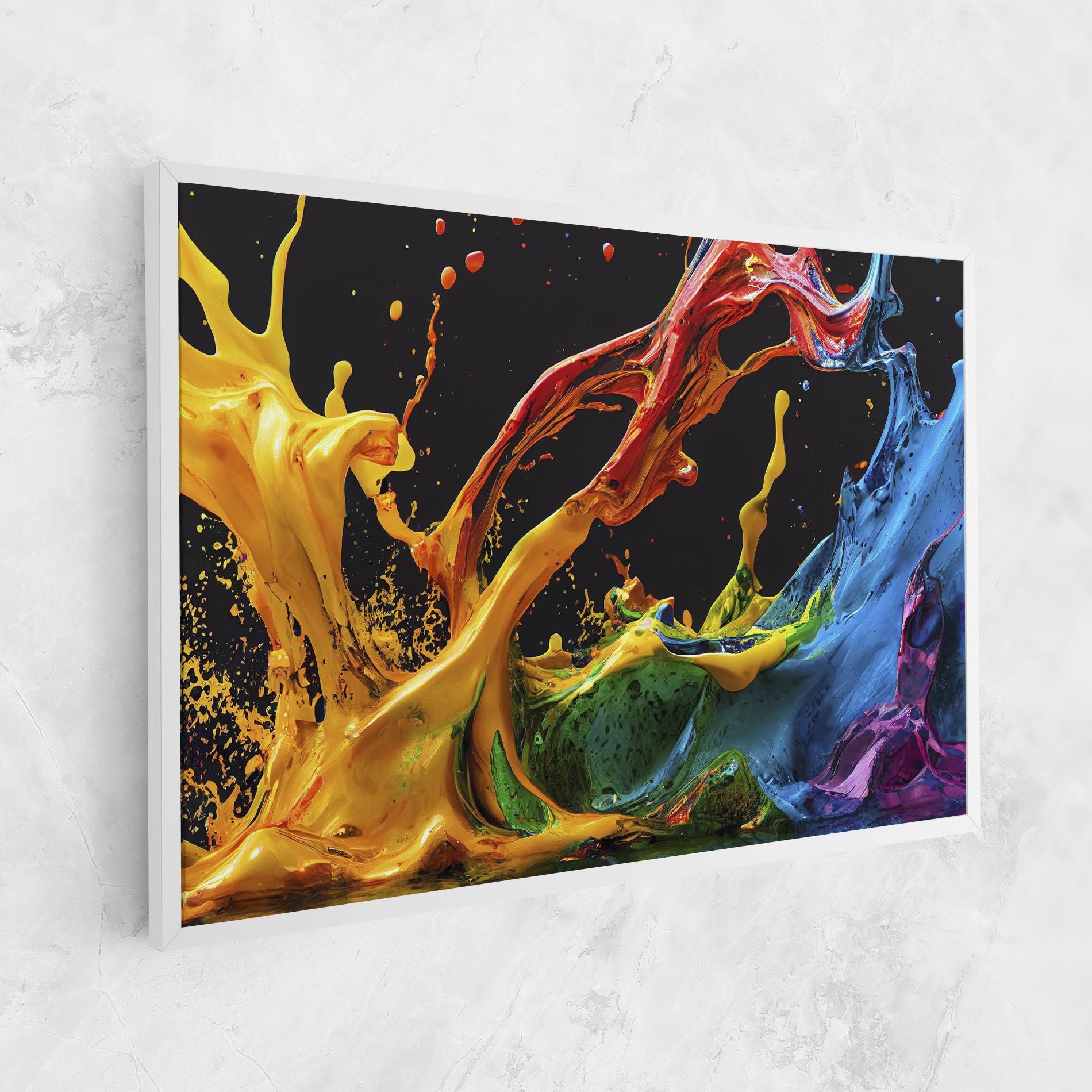 Floating Yellow Splay mockup 1