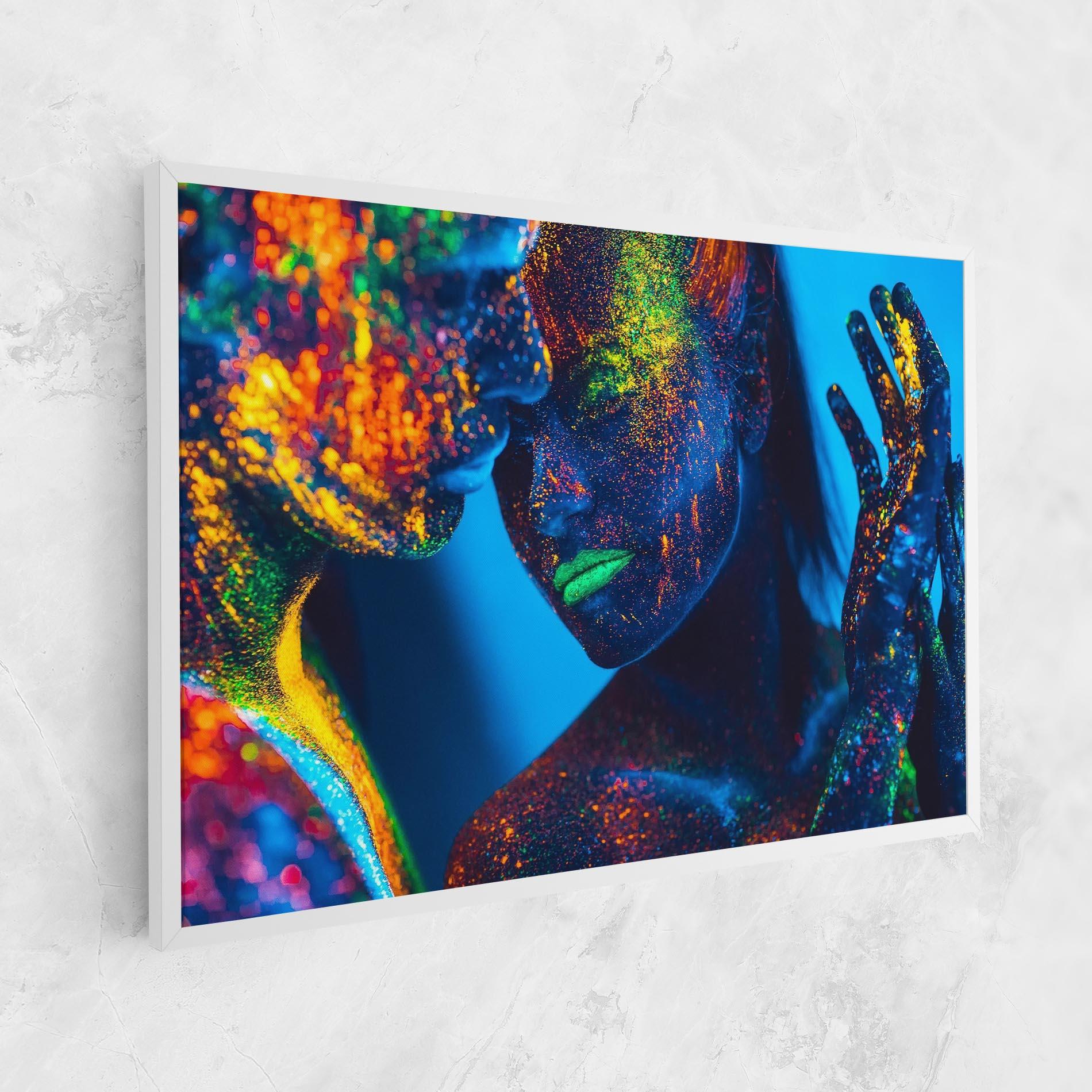 Tablou Canvas Fluorescent Couple mockup 1