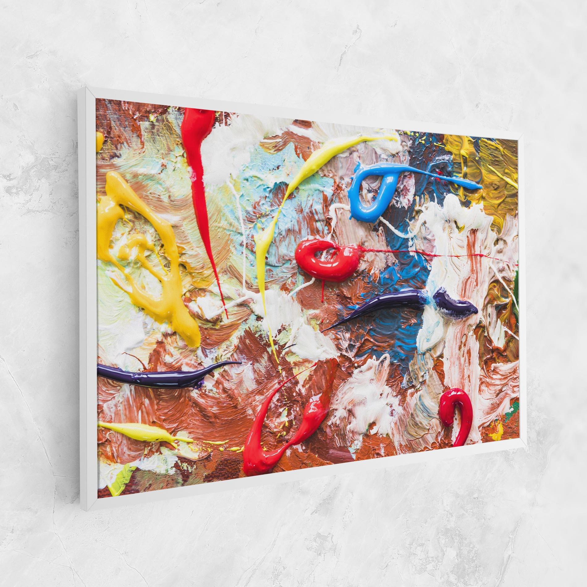 Tablou Canvas Paint Color mockup 1