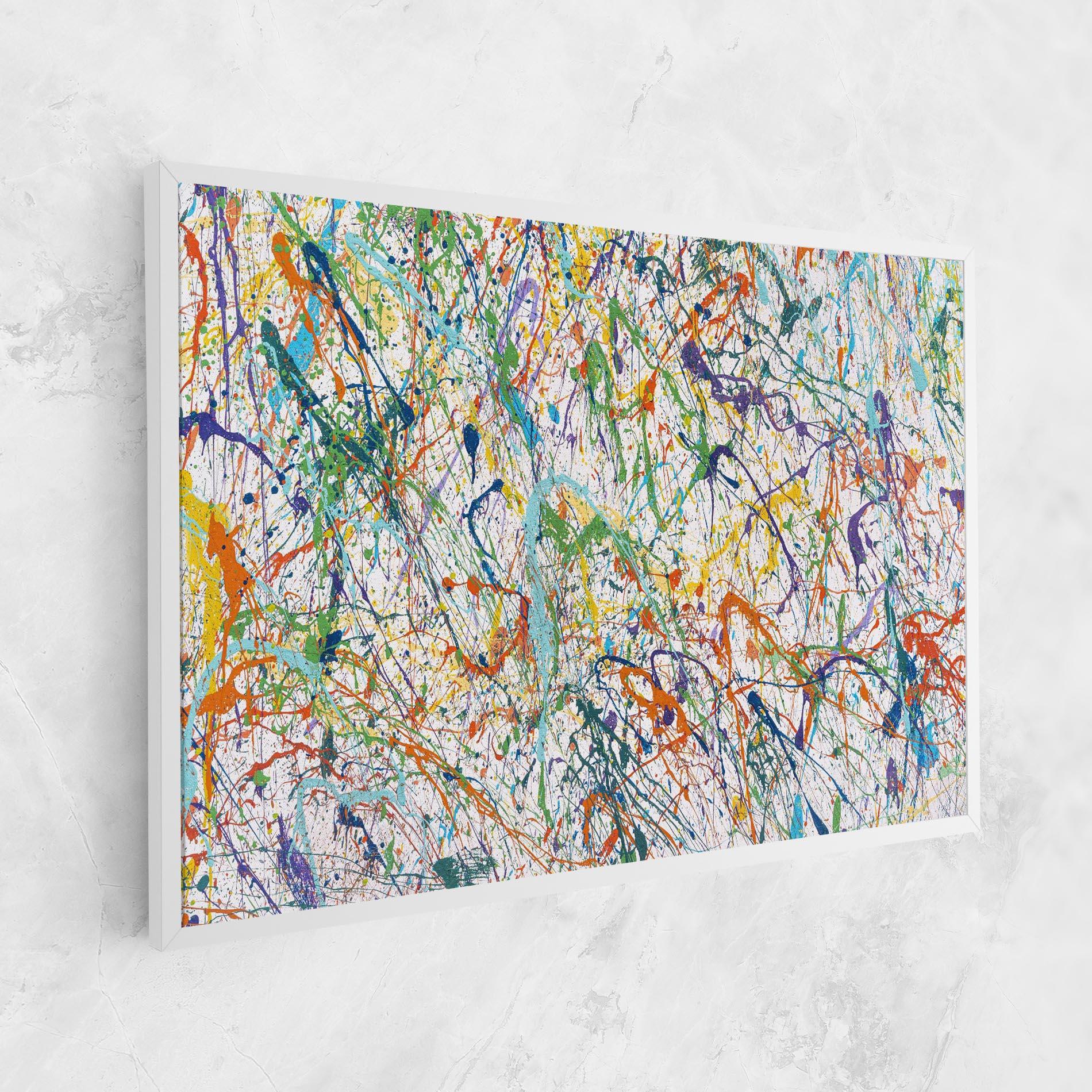 Tablou Canvas Paint Texture mockup 1