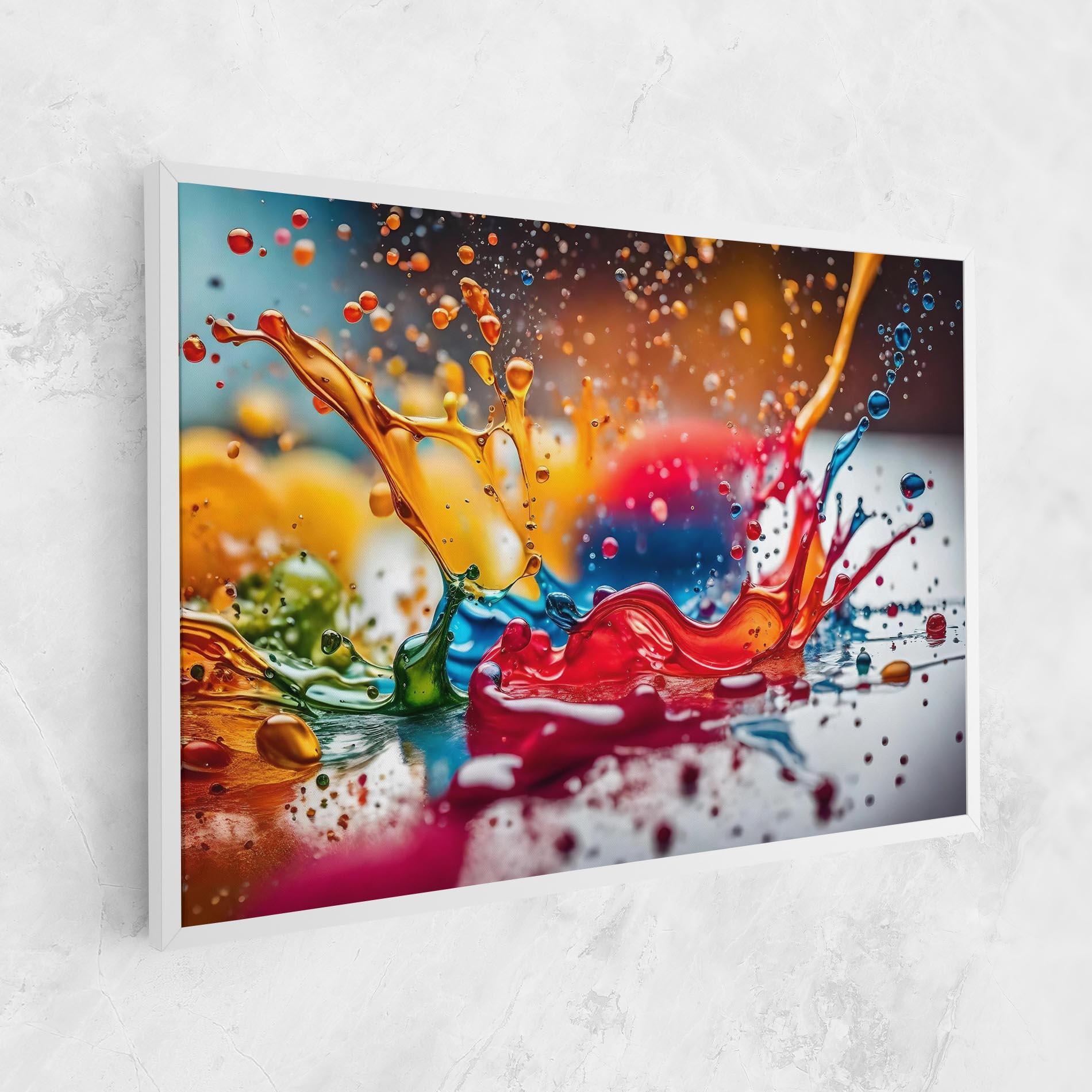 Tablou Canvas Water Color Splash mockup 1