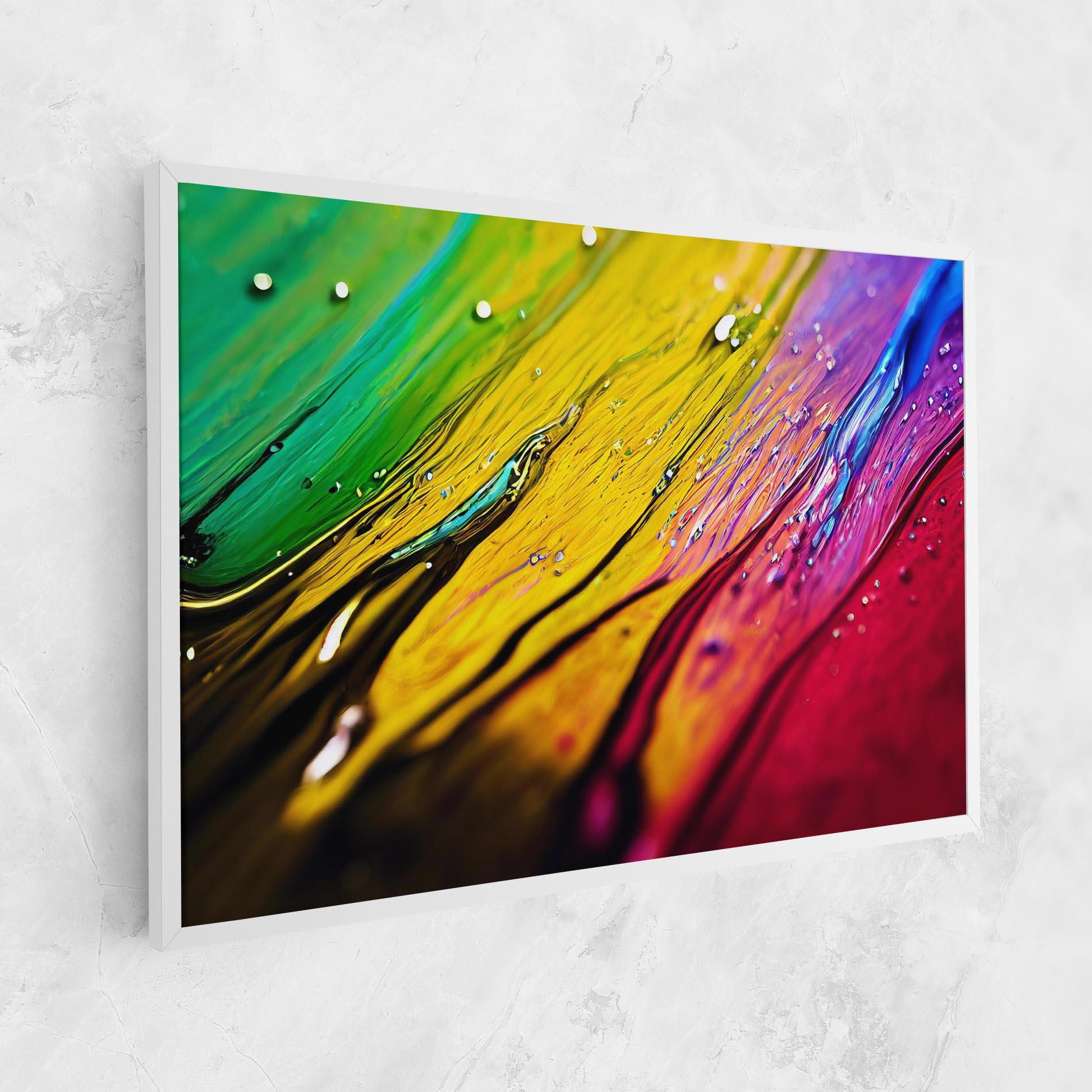 Tablou Canvas Yellow Green mockup 1