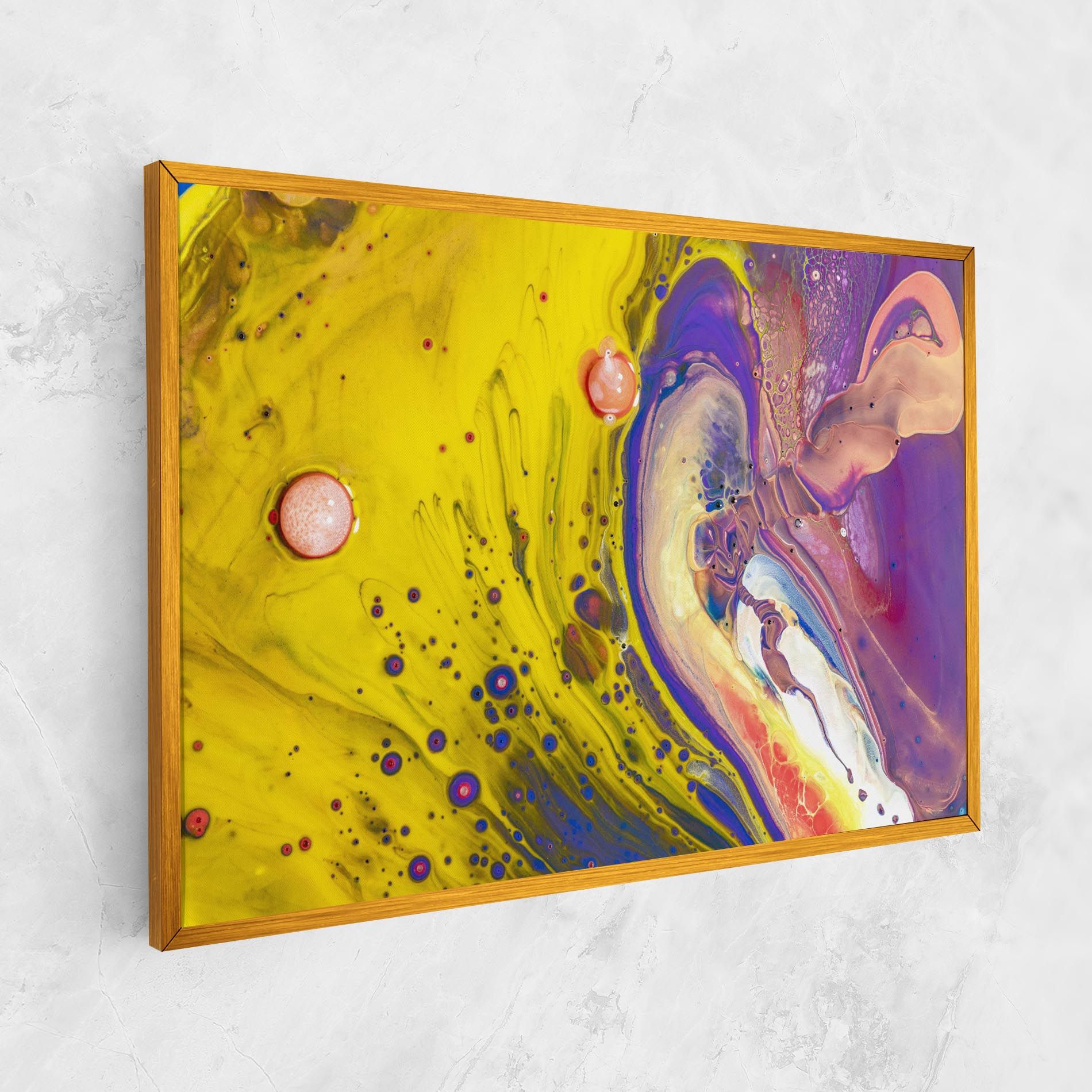 Colorful Liquid Marble mockup 1