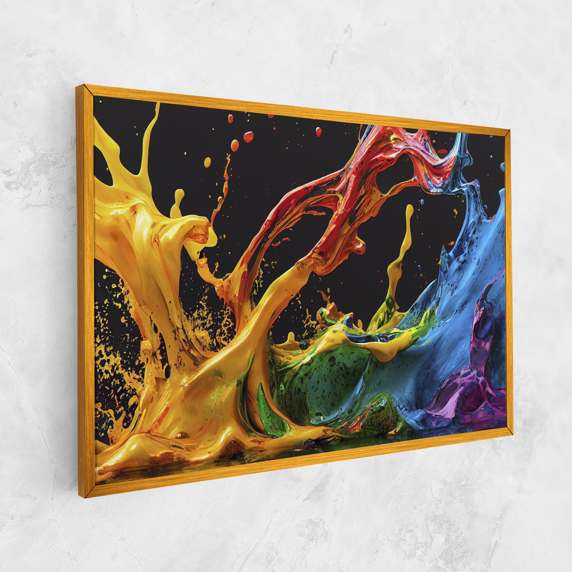 Floating Yellow Splay mockup 1