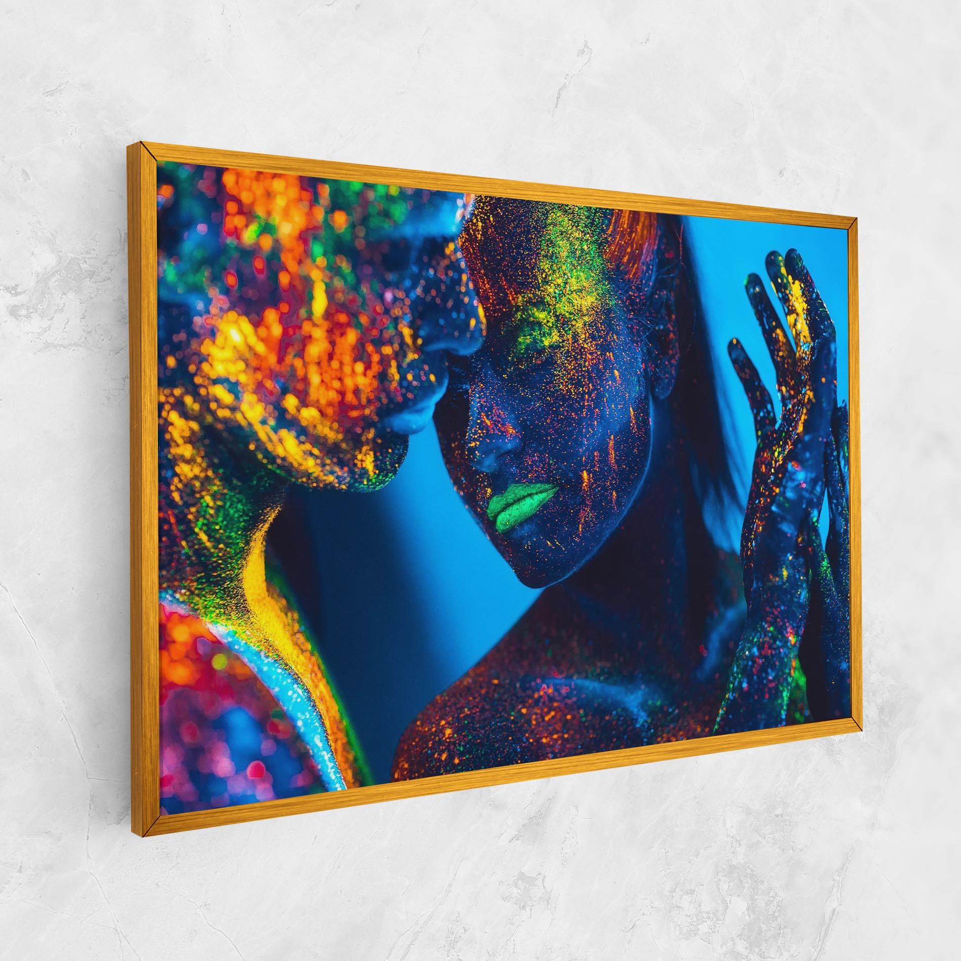 Tablou Canvas Fluorescent Couple mockup 1