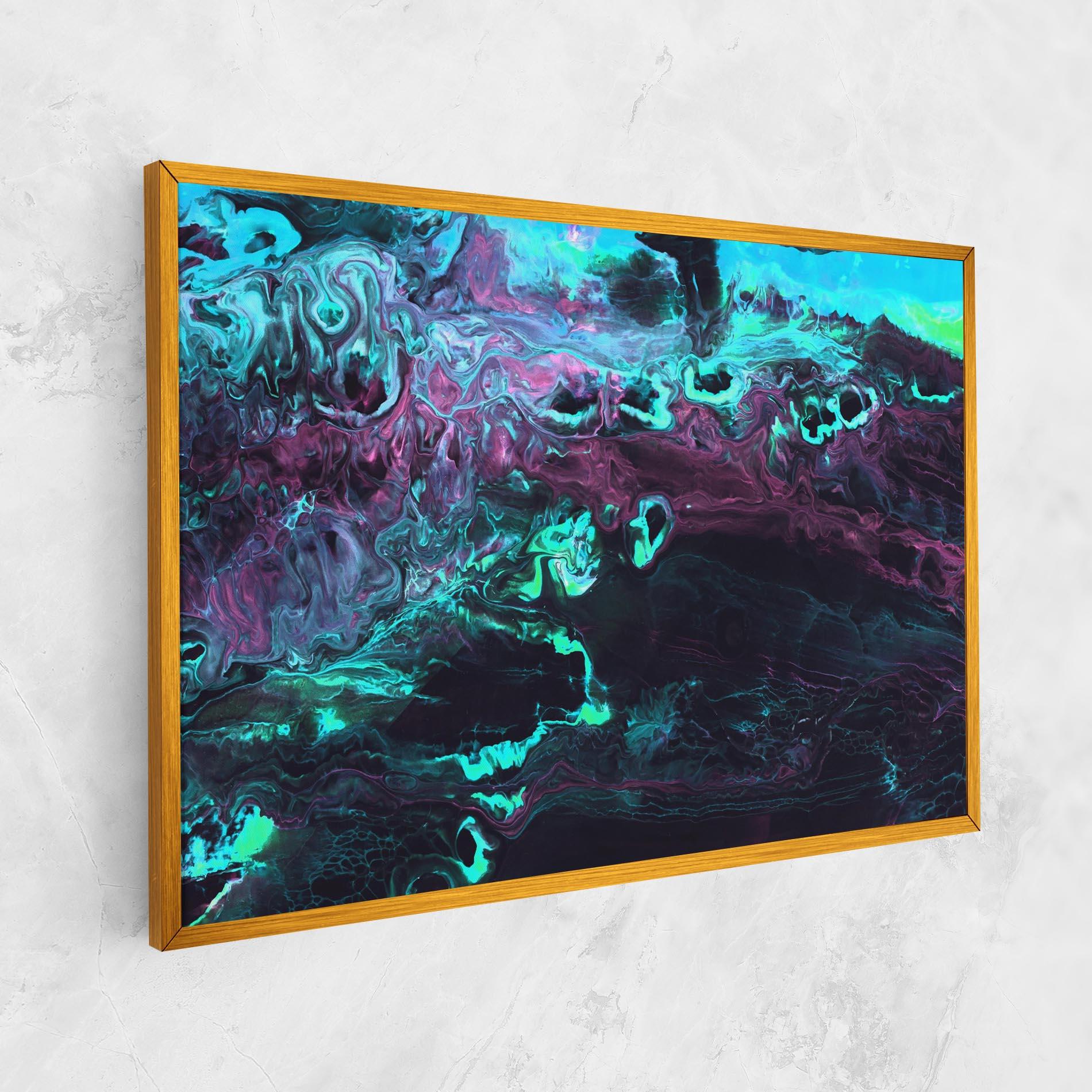 Tablou Canvas Neon Abstract mockup 1
