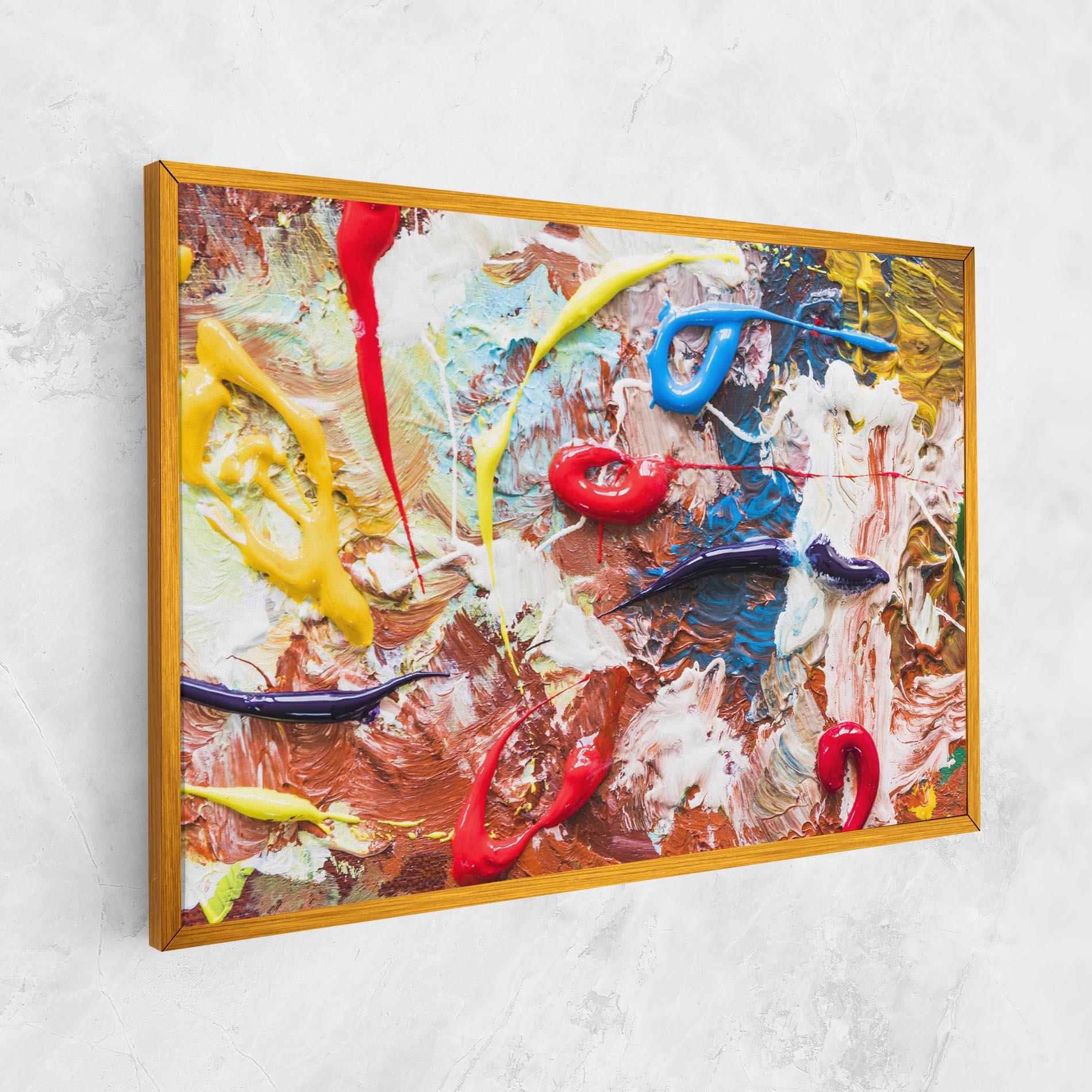 Tablou Canvas Paint Color mockup 1