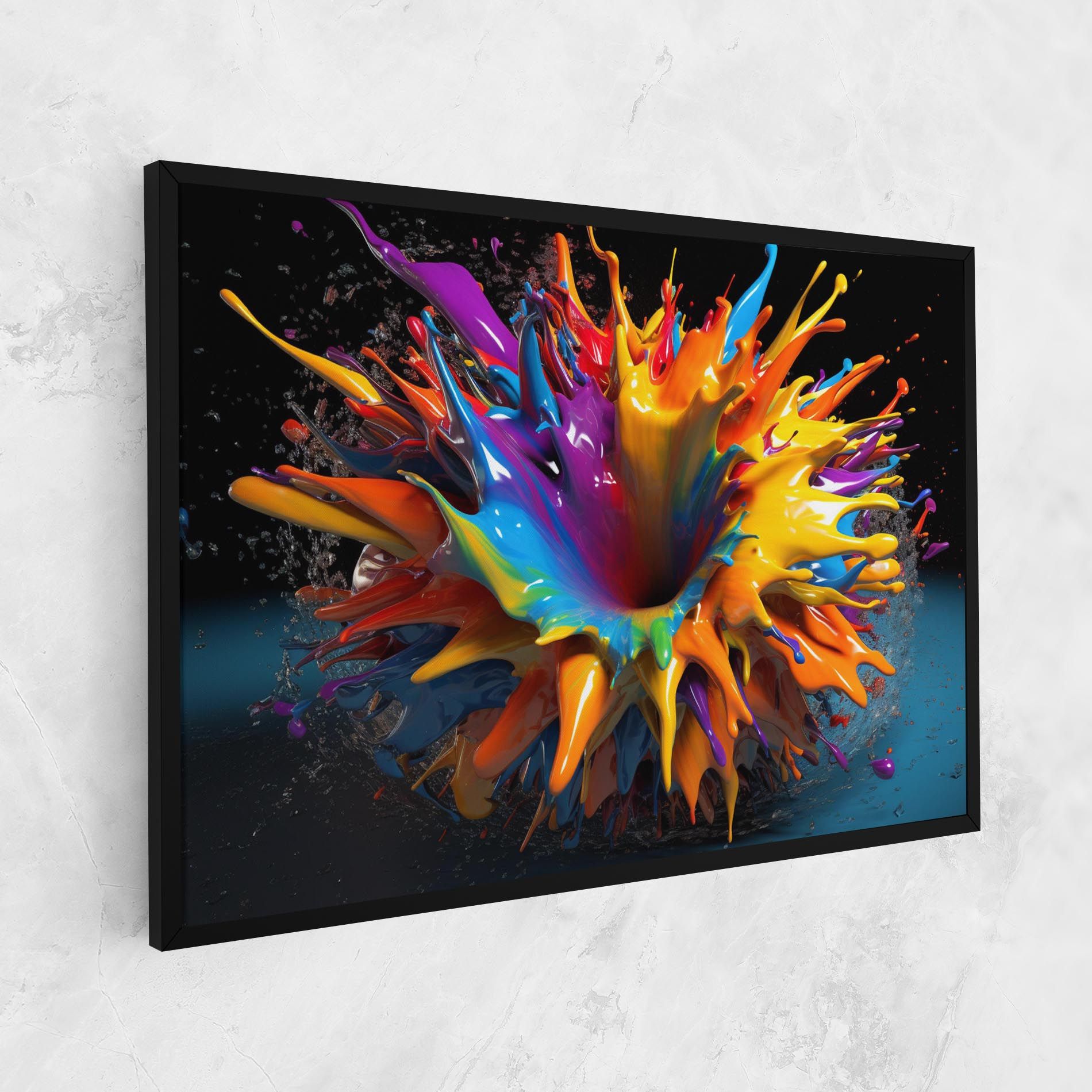 3d Color Splash mockup 1