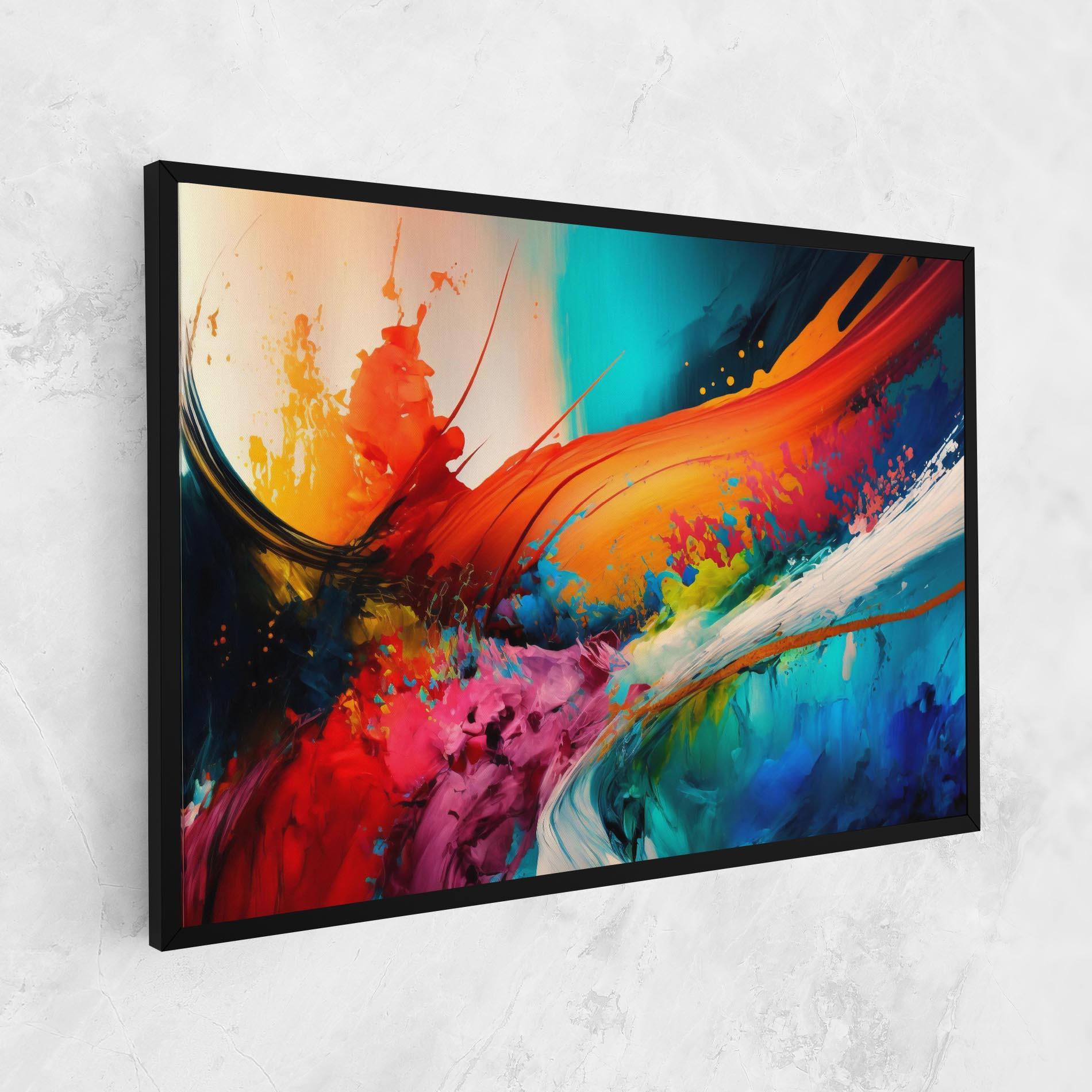 Tablou Canvas Art Brush Strokes mockup 1