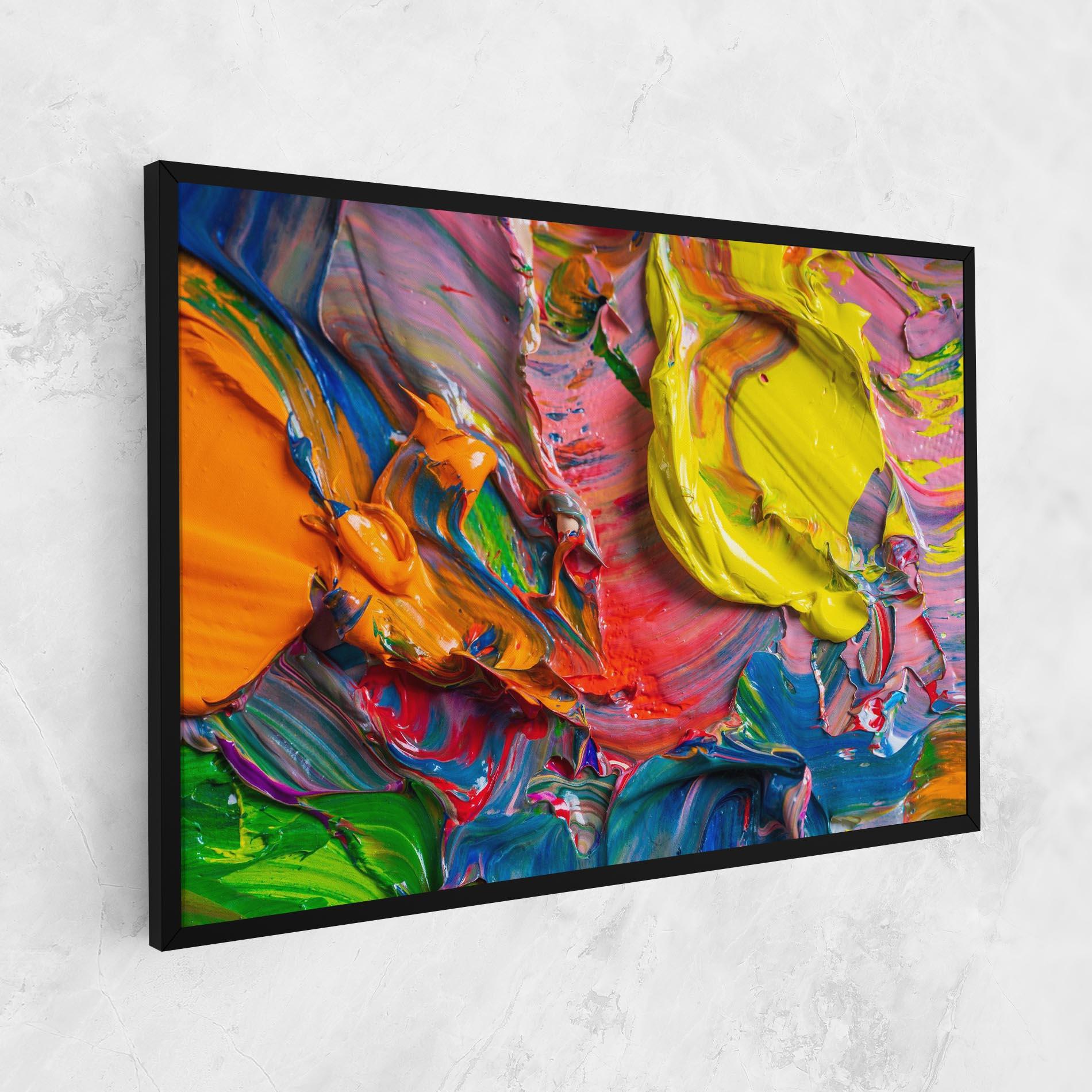 Tablou Canvas Bright Oil Colors mockup 1