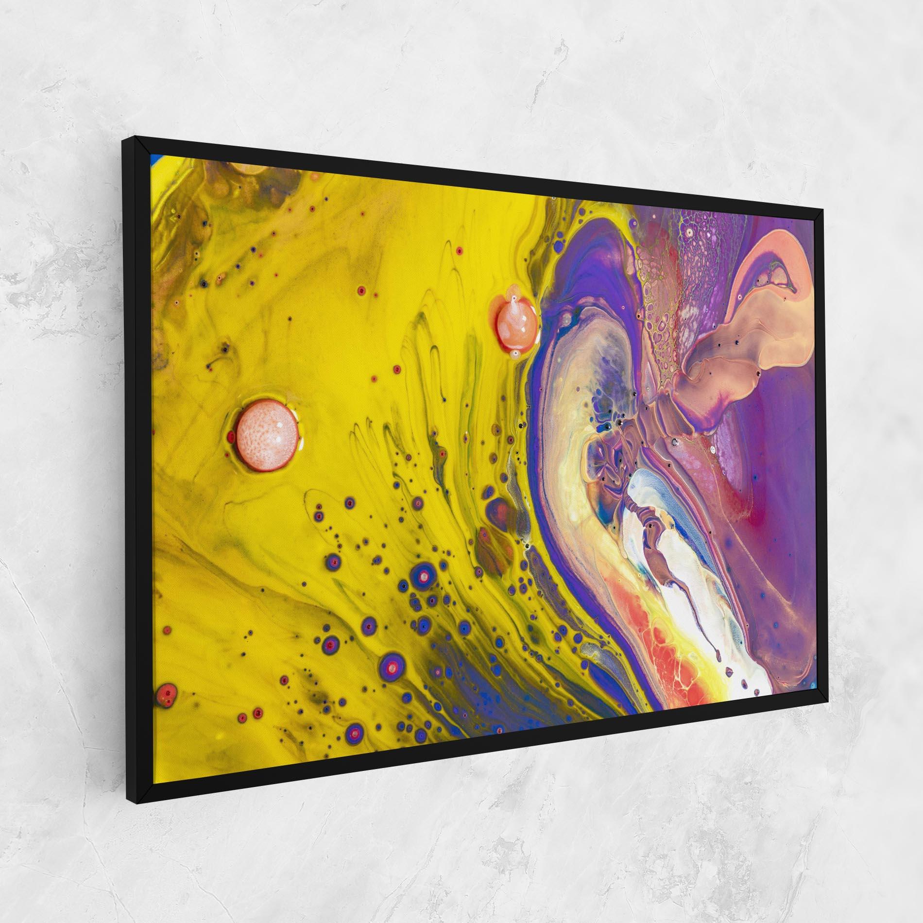 Tablou Canvas Colorful Liquid Marble mockup 1