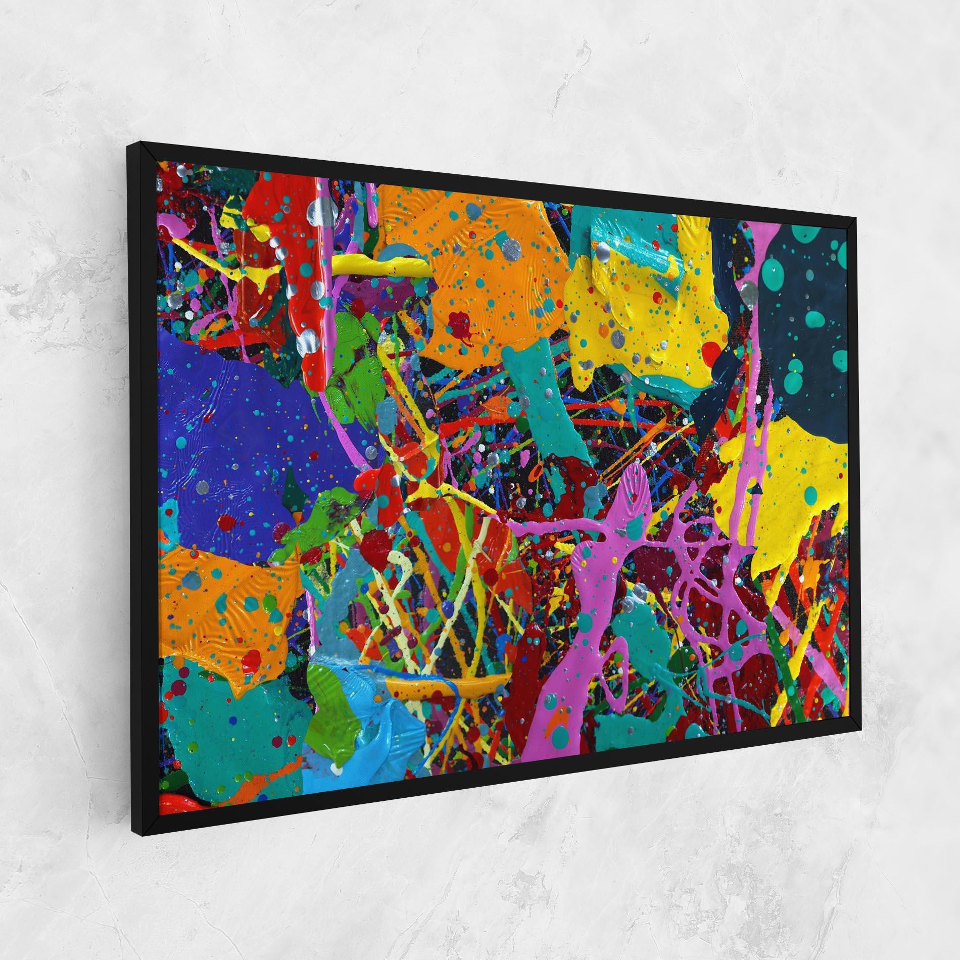 Tablou Canvas Dark Panorama mockup 1