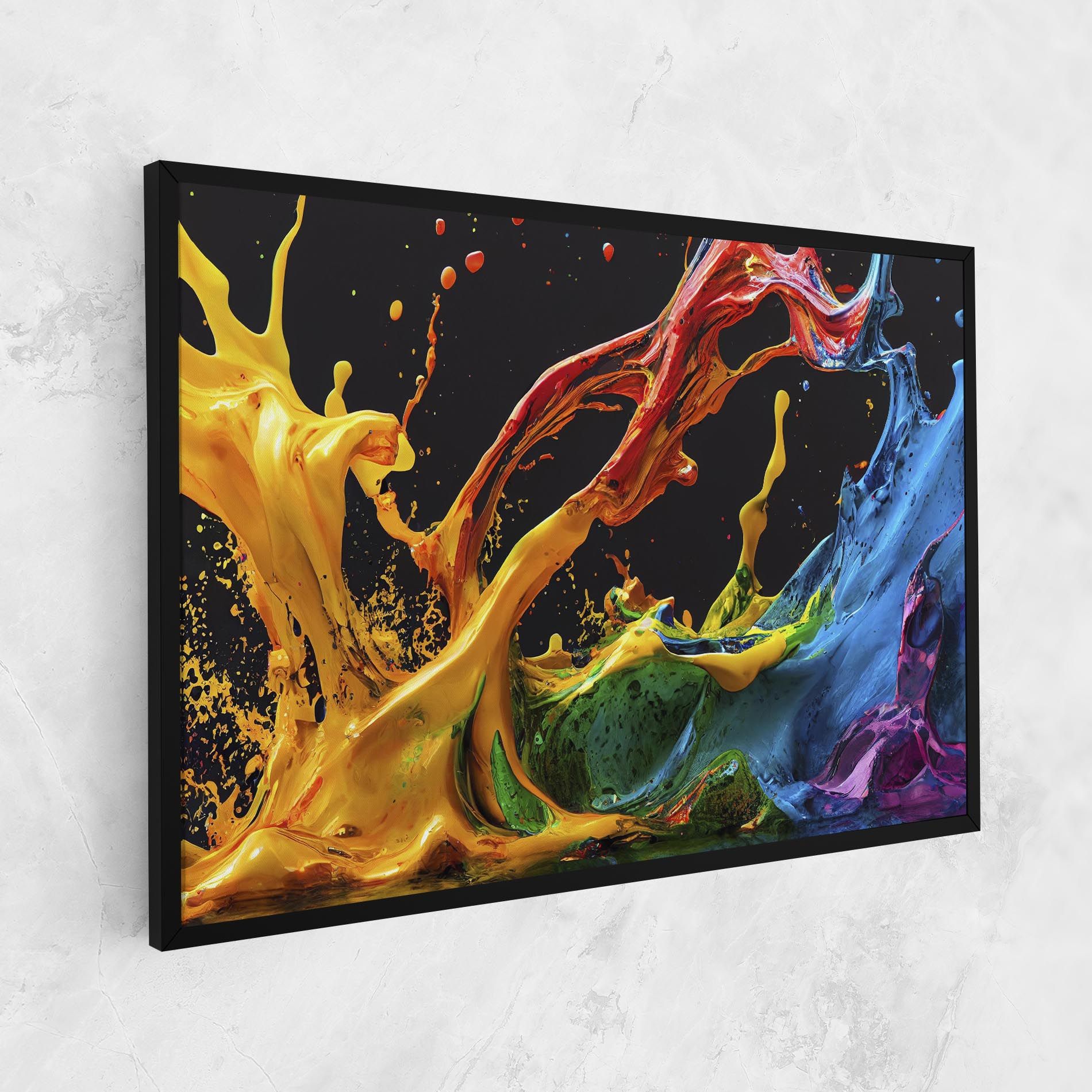 Floating Yellow Splay mockup 1