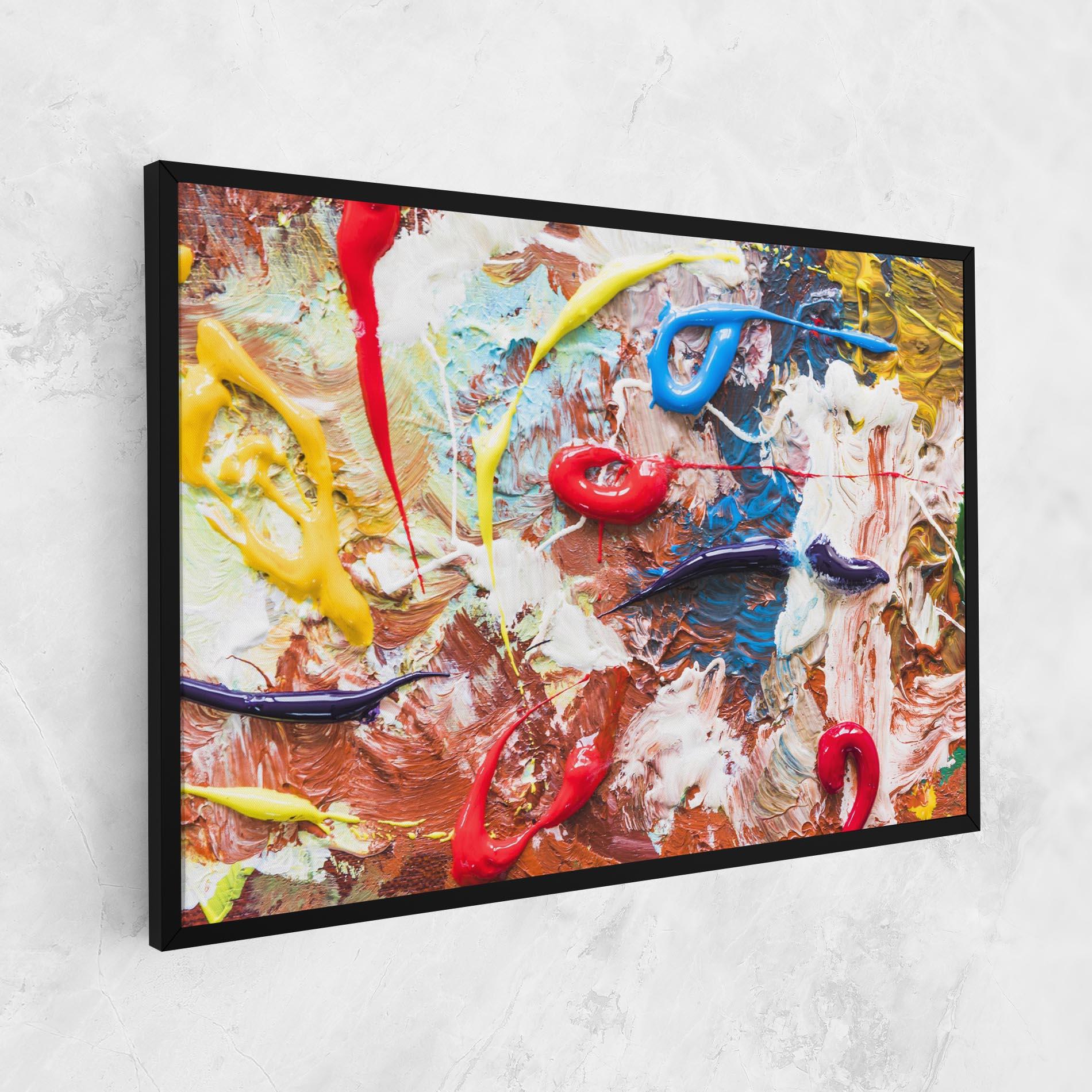 Tablou Canvas Paint Color mockup 1