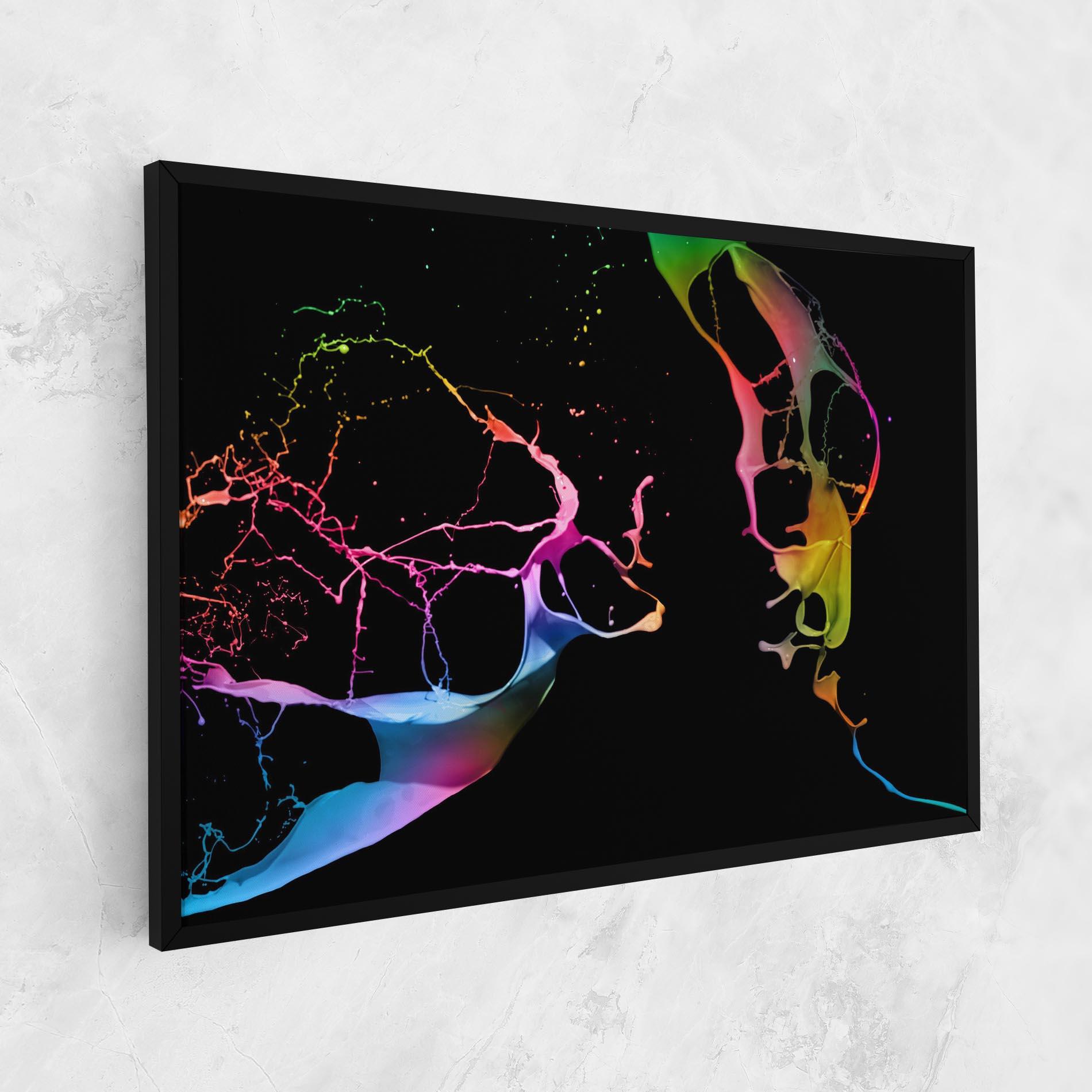Tablou Canvas Paint Splashes mockup 1