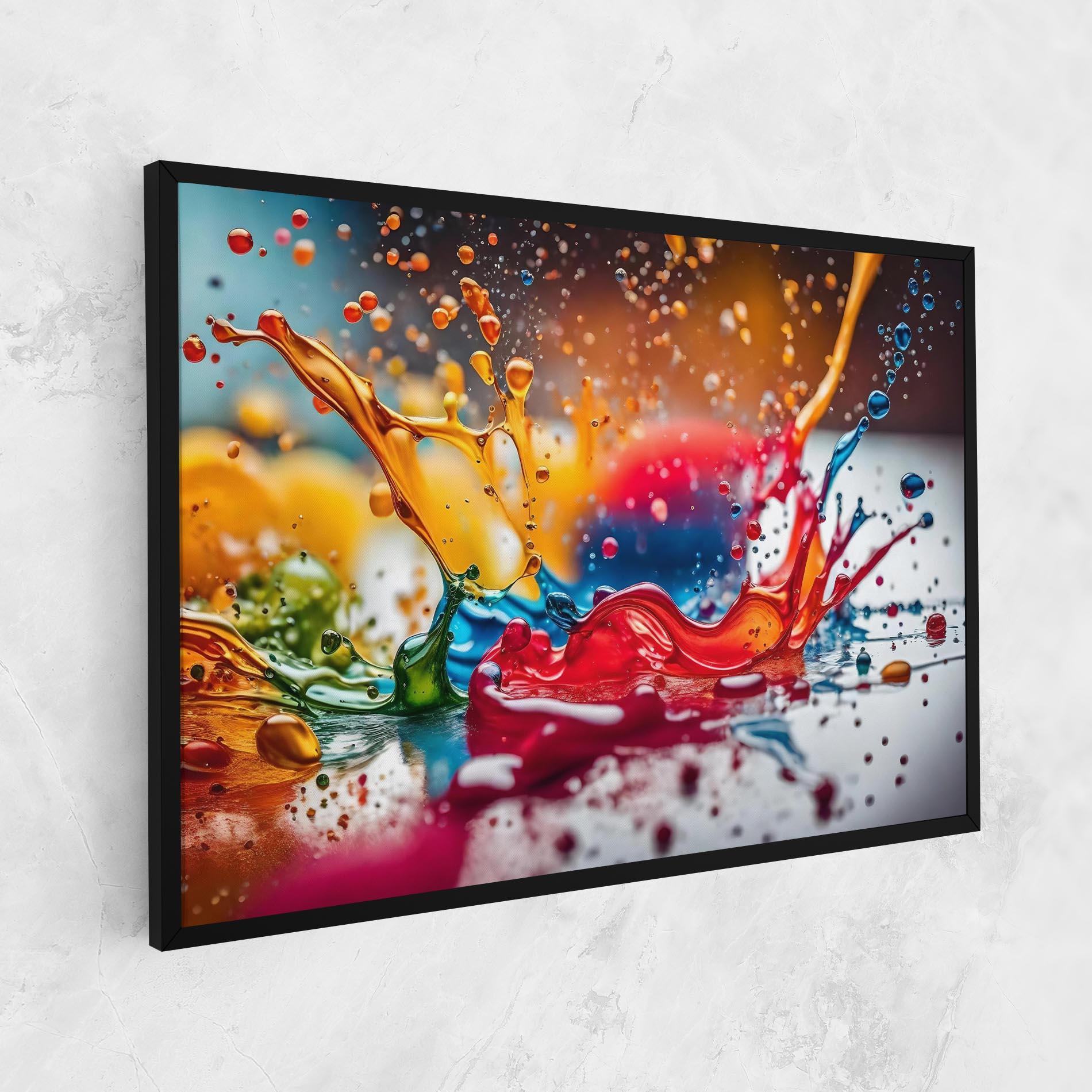 Tablou Canvas Water Color Splash mockup 1
