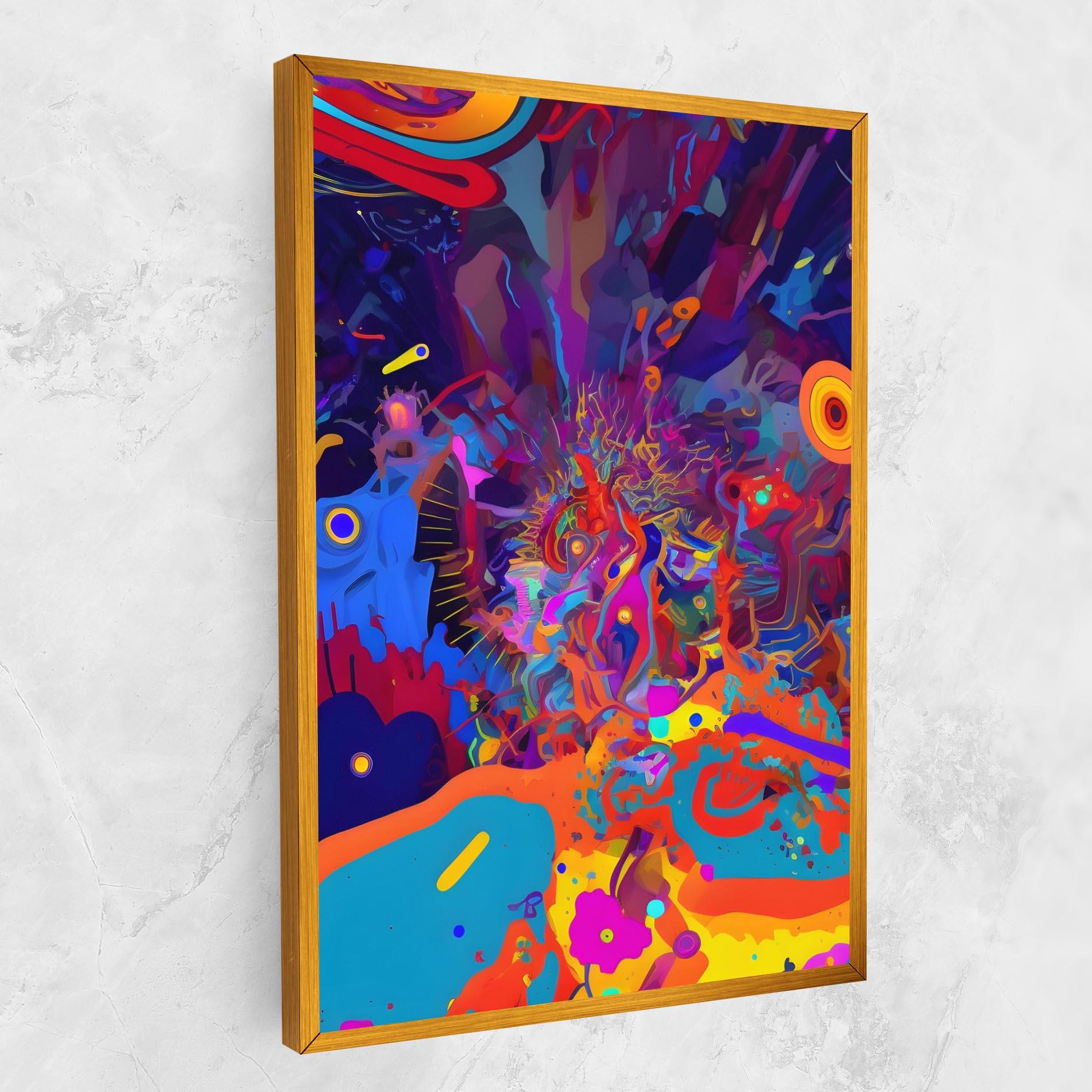 Tablou Canvas Abstract Color Work mockup 1