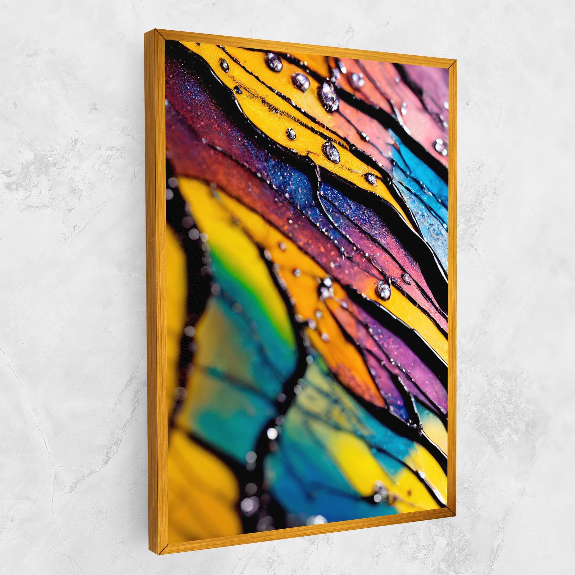 Tablou Canvas Beautiful Colorful Epoxy mockup 1