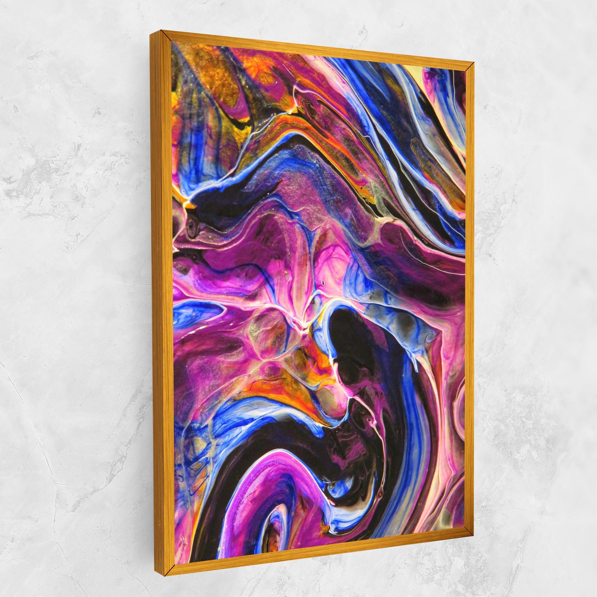 Tablou Canvas Colourful Abstract Shades mockup 1