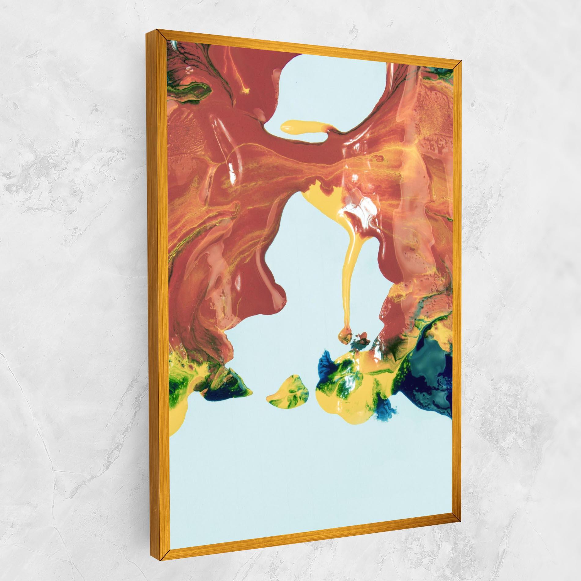 Tablou Canvas Spilled Paint mockup 1