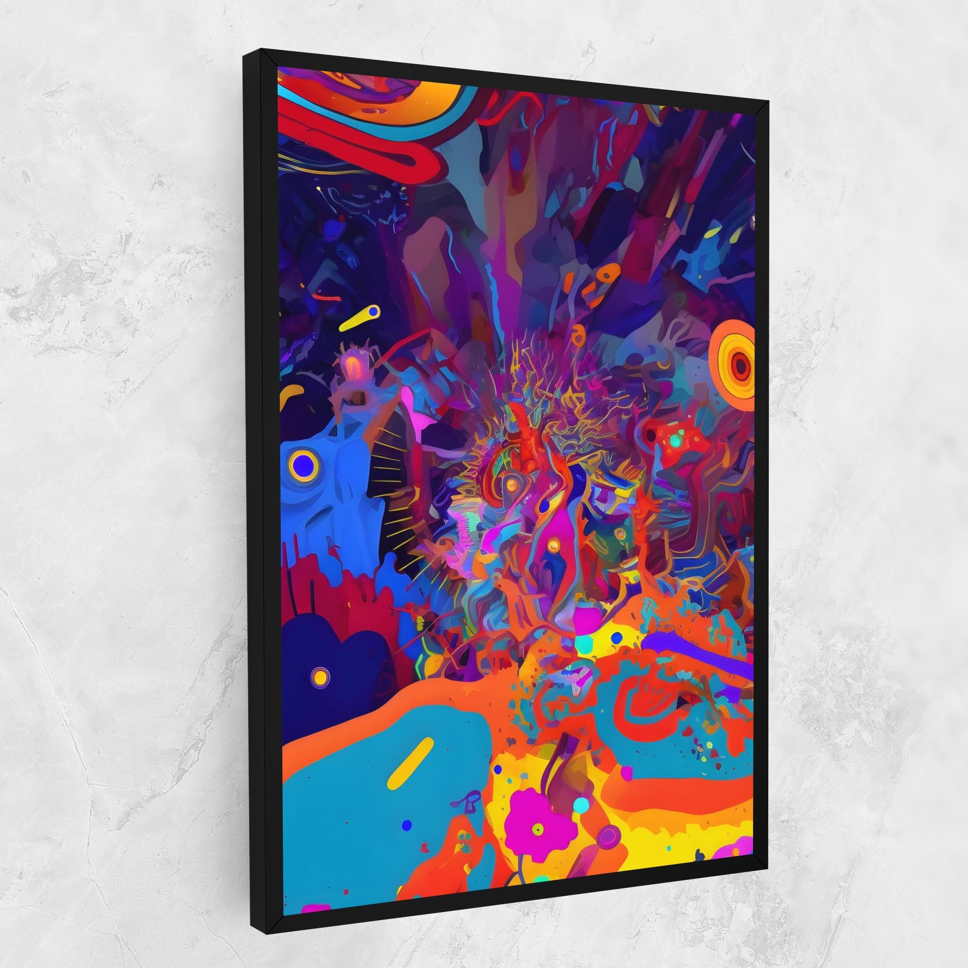 Abstract Color Work mockup 1