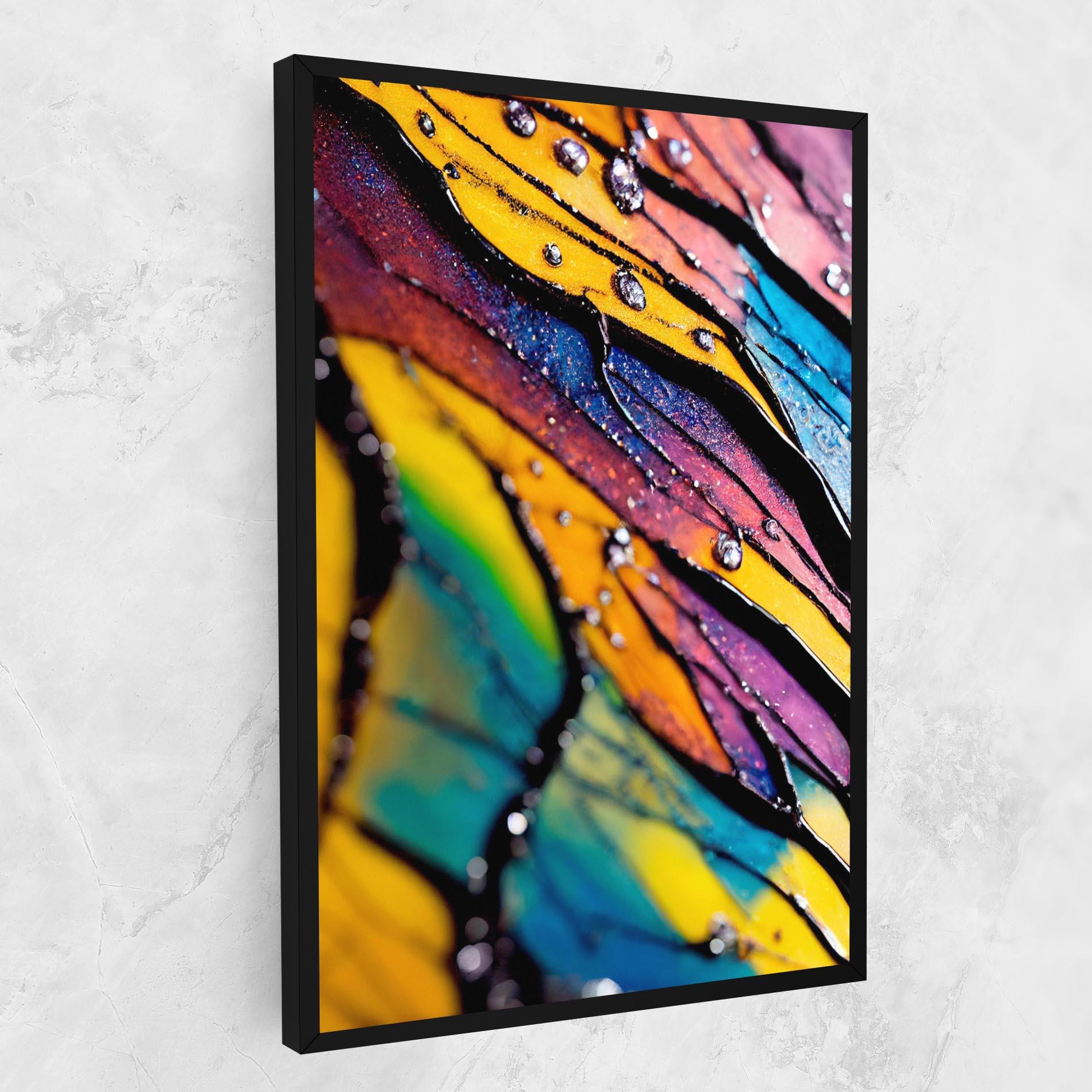 Tablou Canvas Beautiful Colorful Epoxy mockup 1