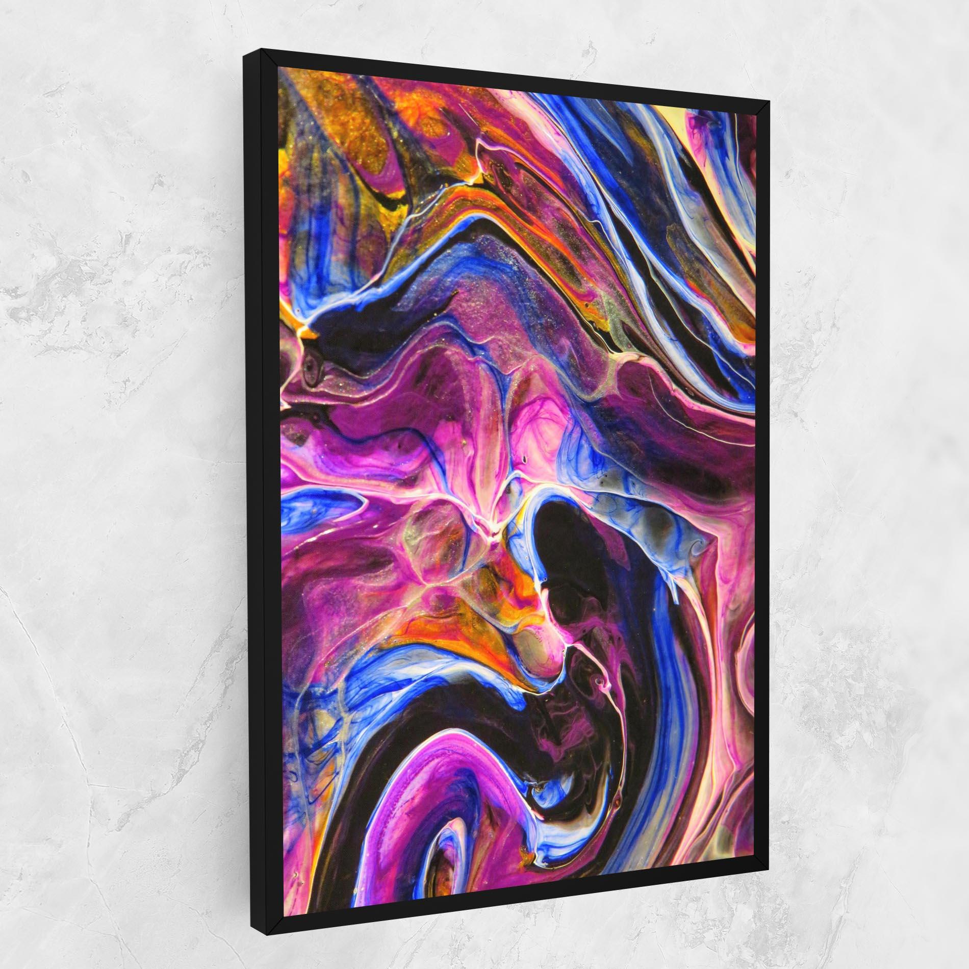 Tablou Canvas Colourful Abstract Shades mockup 1