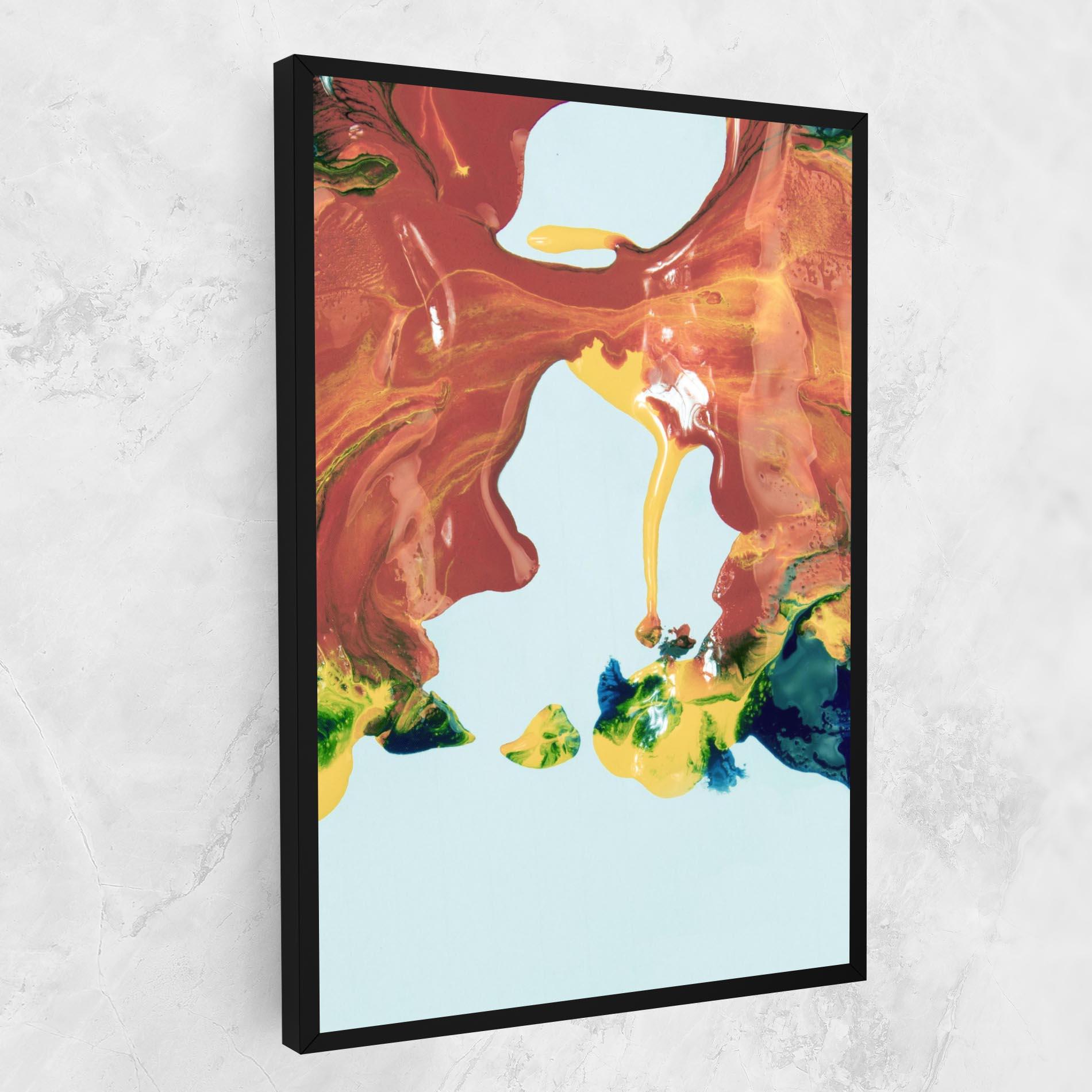 Tablou Canvas Spilled Paint mockup 1