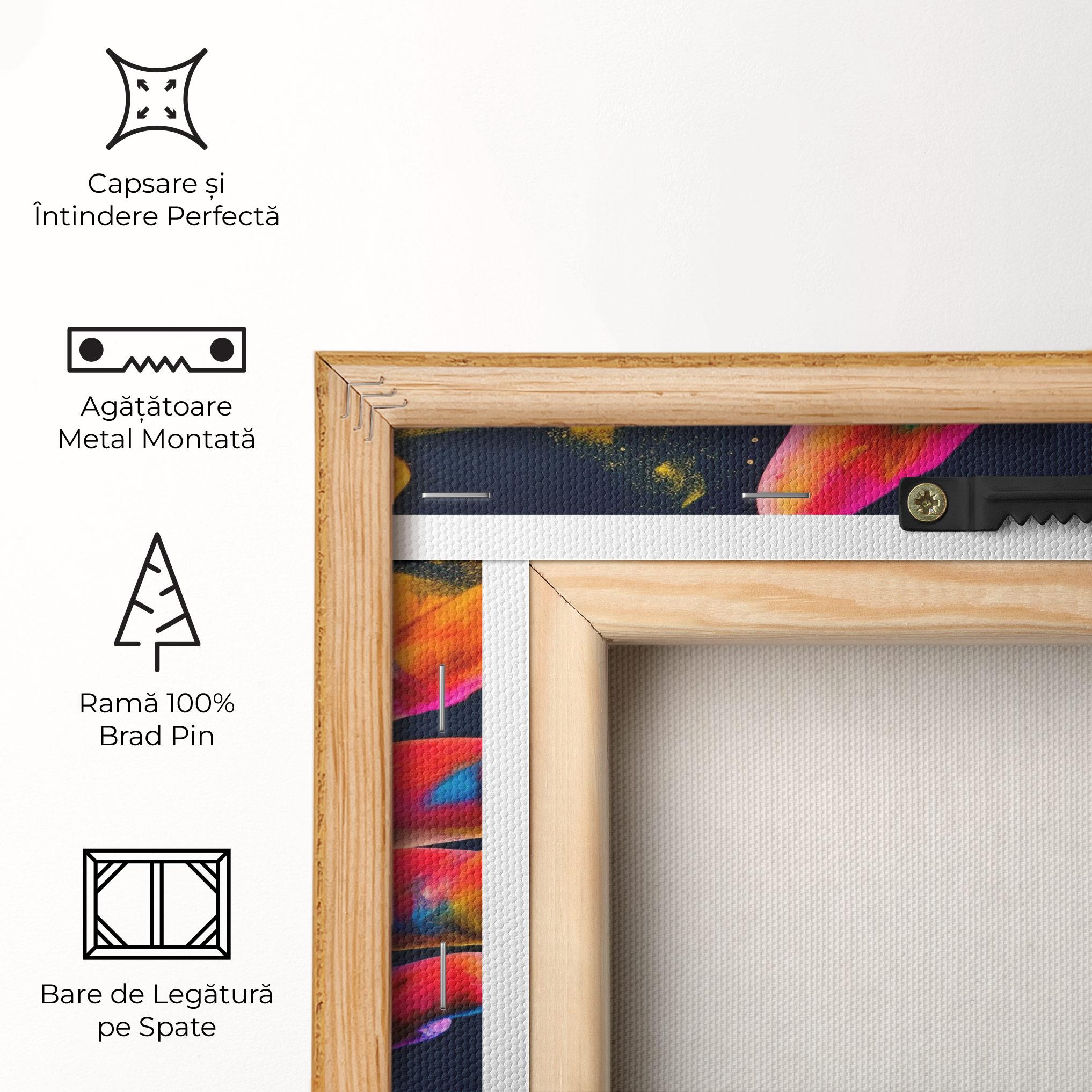 Tablou Canvas Colorful Hand mockup 5