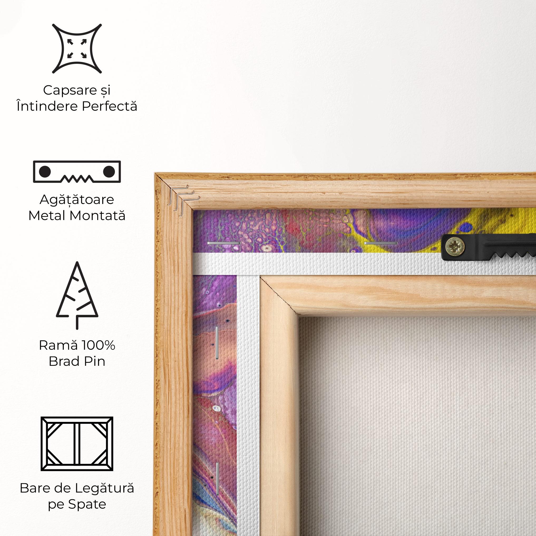 Tablou Canvas Colorful Liquid Marble mockup 5