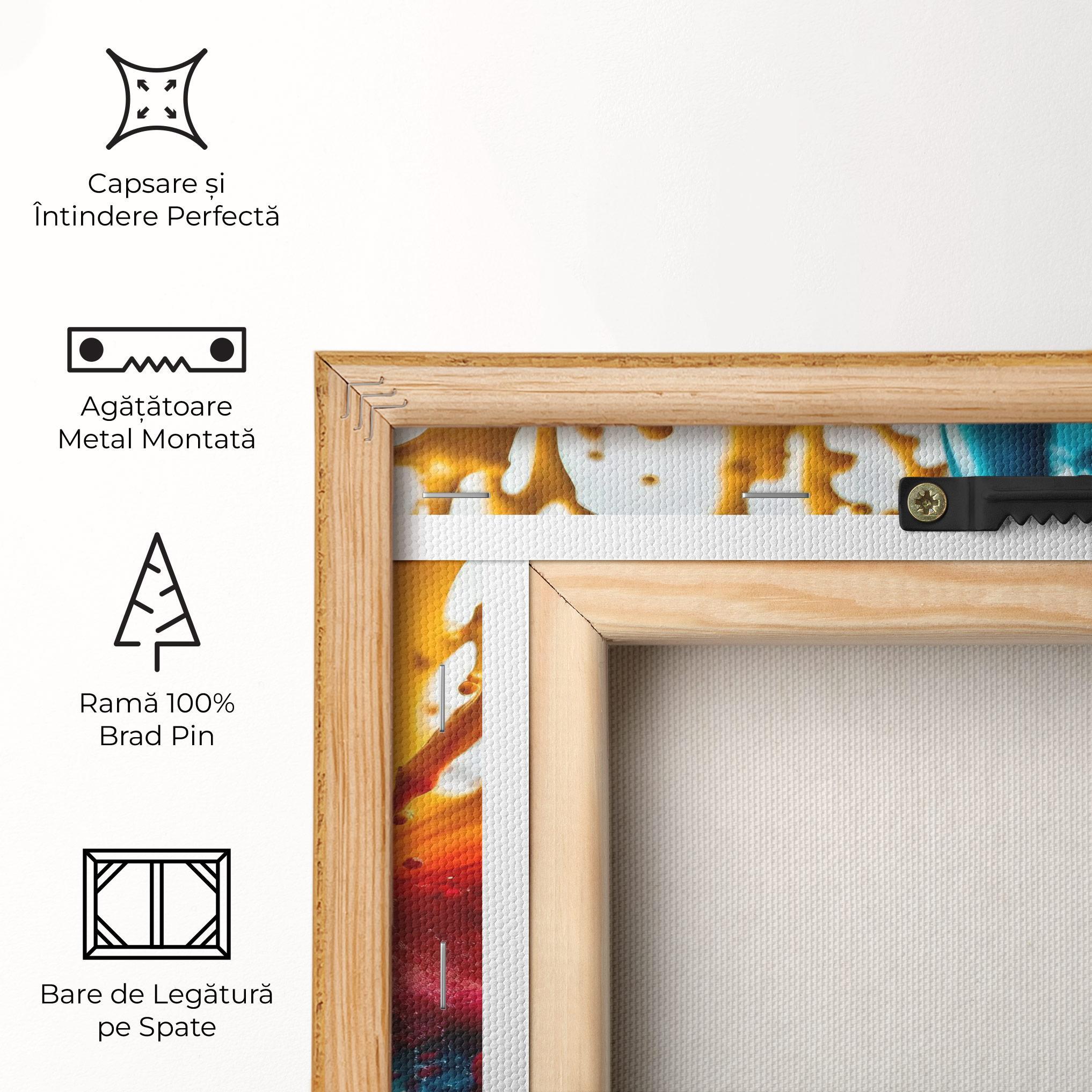 Tablou Canvas Colorful Water Splash mockup 5