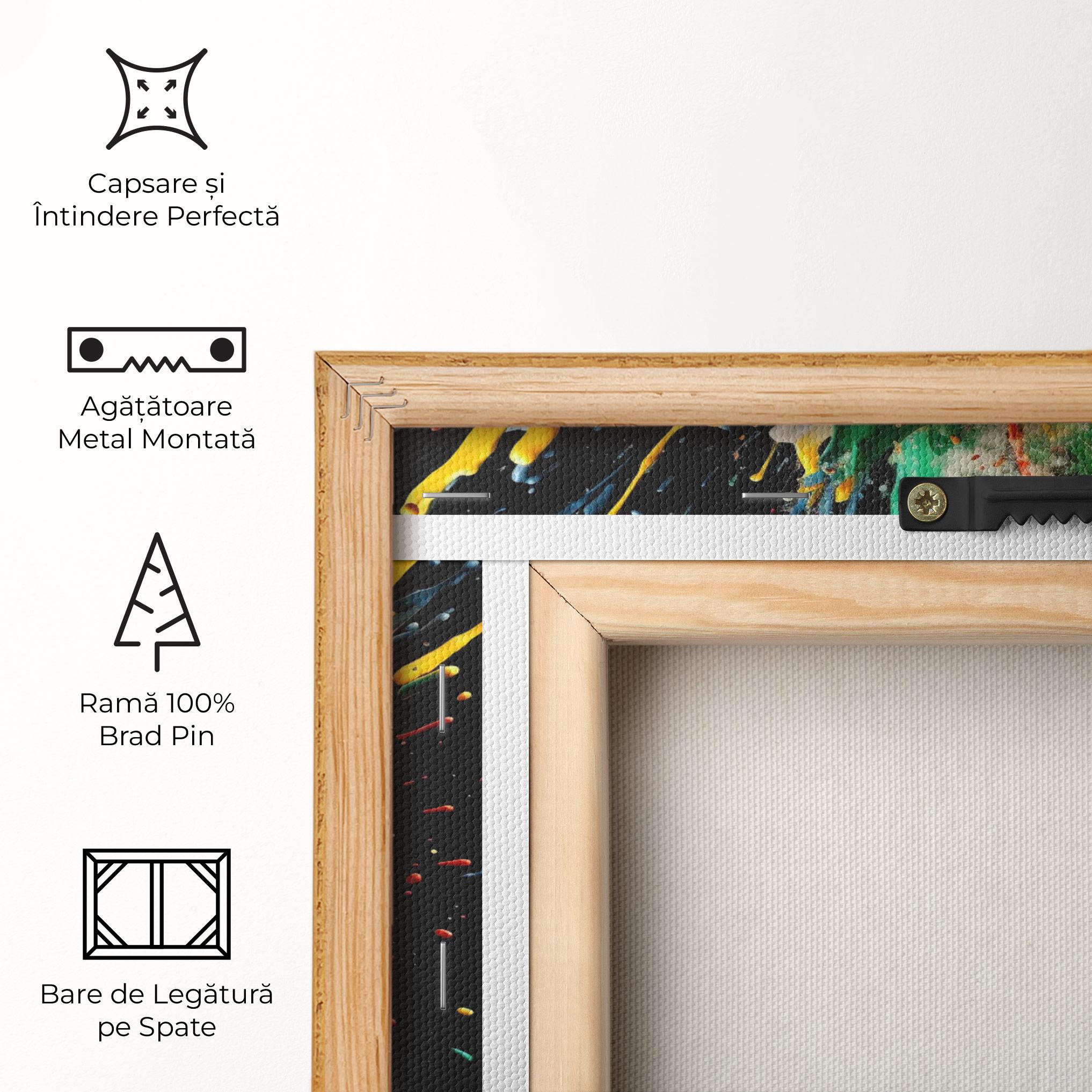 Tablou Canvas Floating Color Splash mockup 5