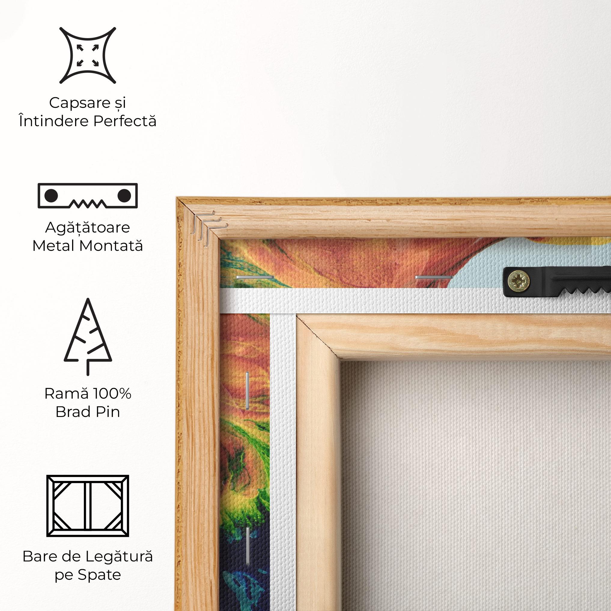 Tablou Canvas Spilled Paint mockup 5