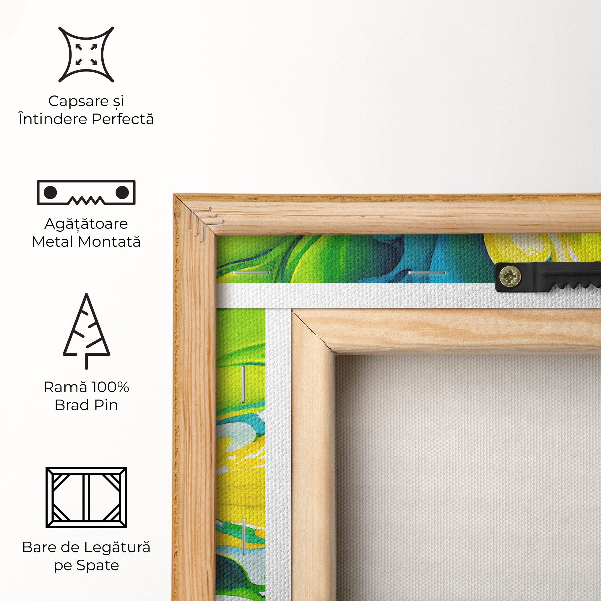 Yellow Green Spiral mockup 5