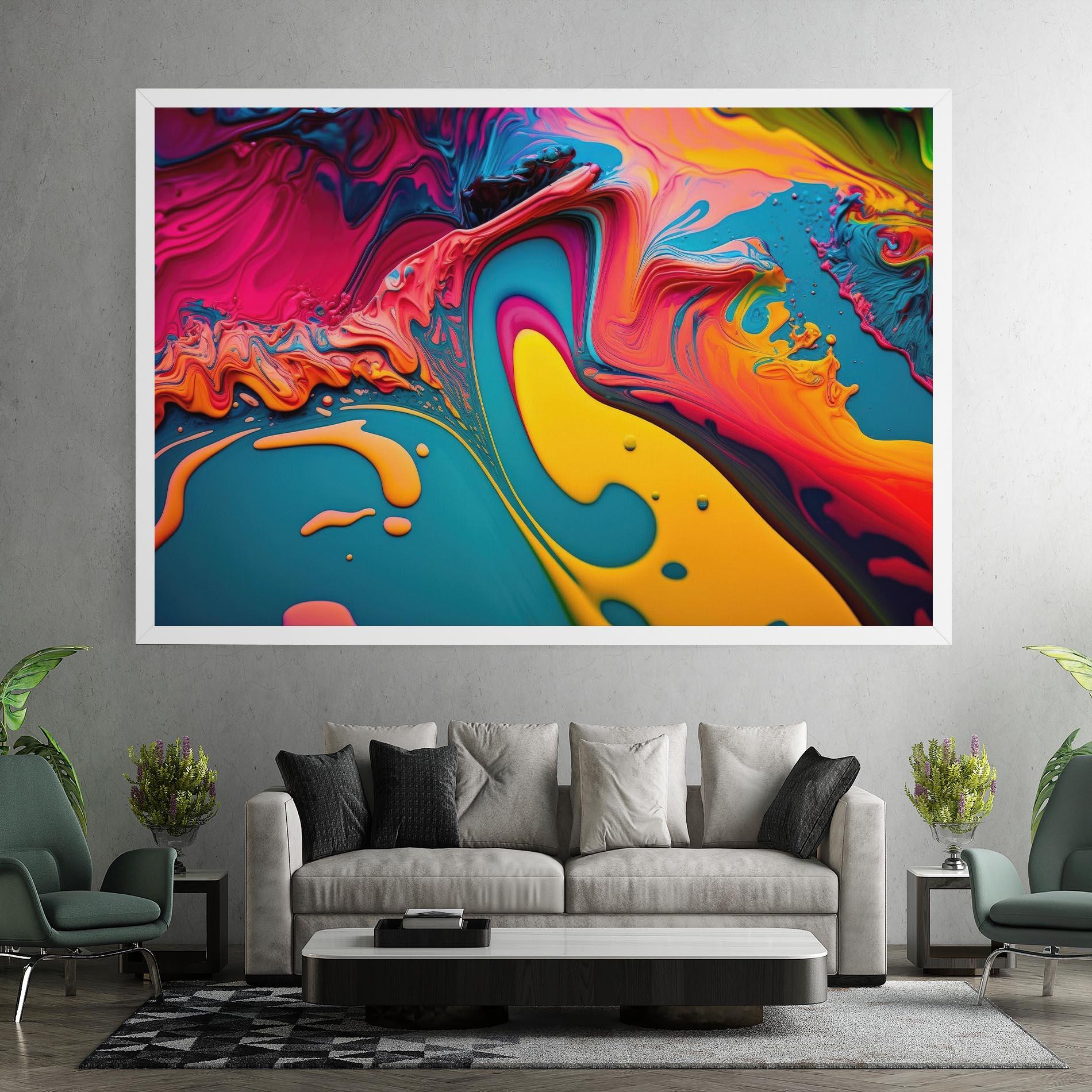 Tablou Canvas Acrylic Close Up mockup 7