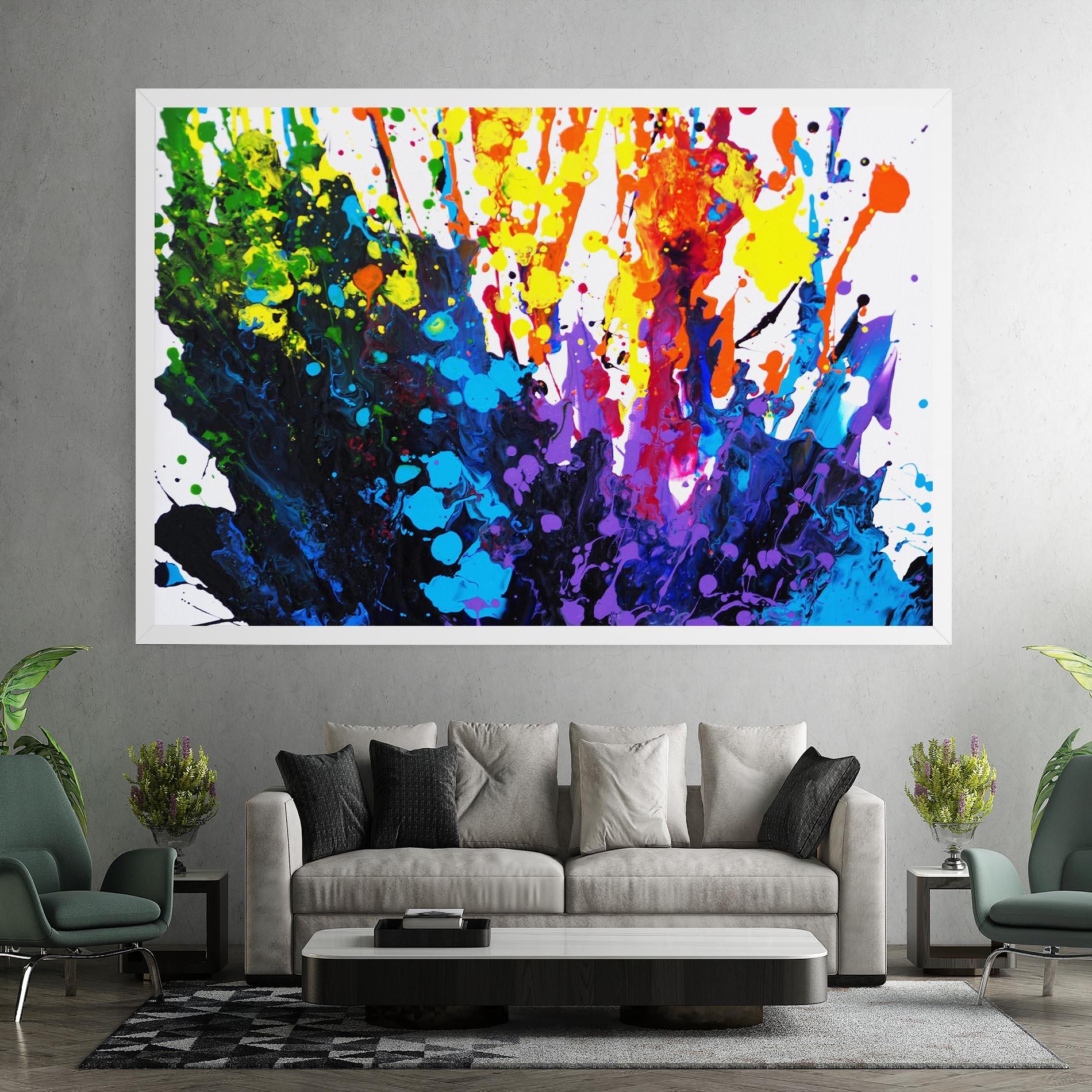 Tablou Canvas Color Splash 2d mockup 7