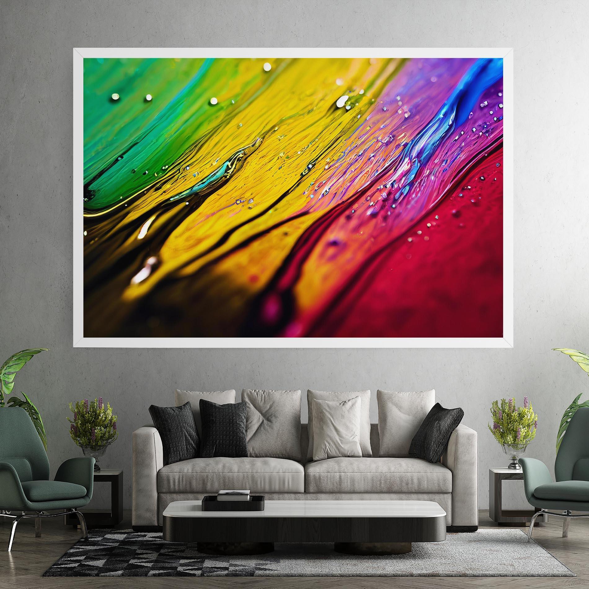 Tablou Canvas Yellow Green mockup 7