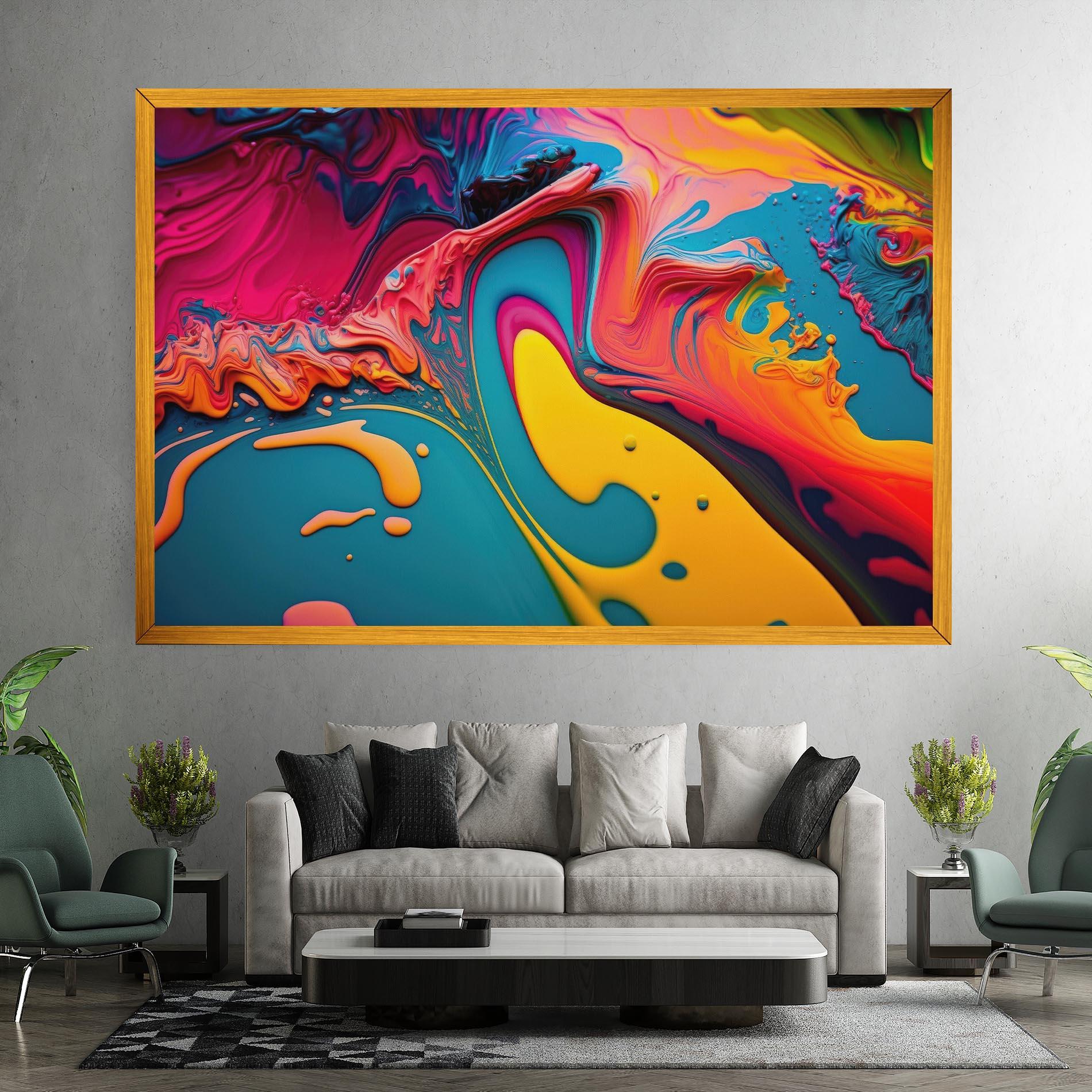 Tablou Canvas Acrylic Close Up mockup 7