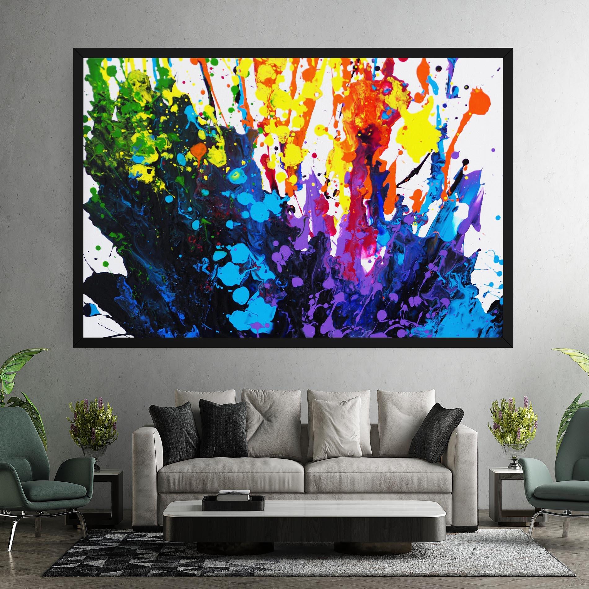 Tablou Canvas Color Splash 2d mockup 7