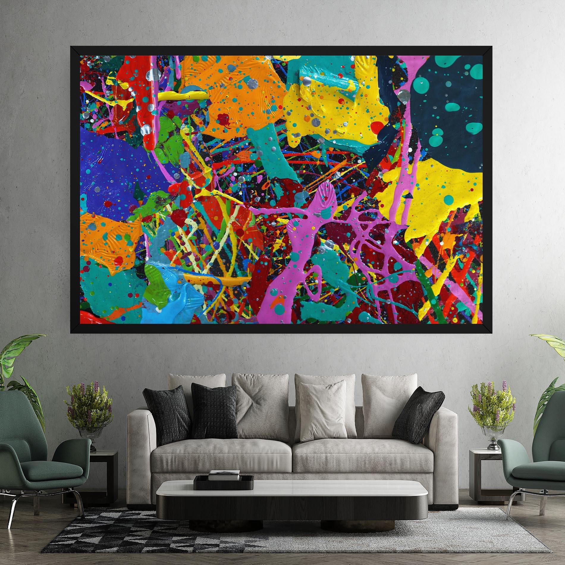 Tablou Canvas Dark Panorama mockup 7