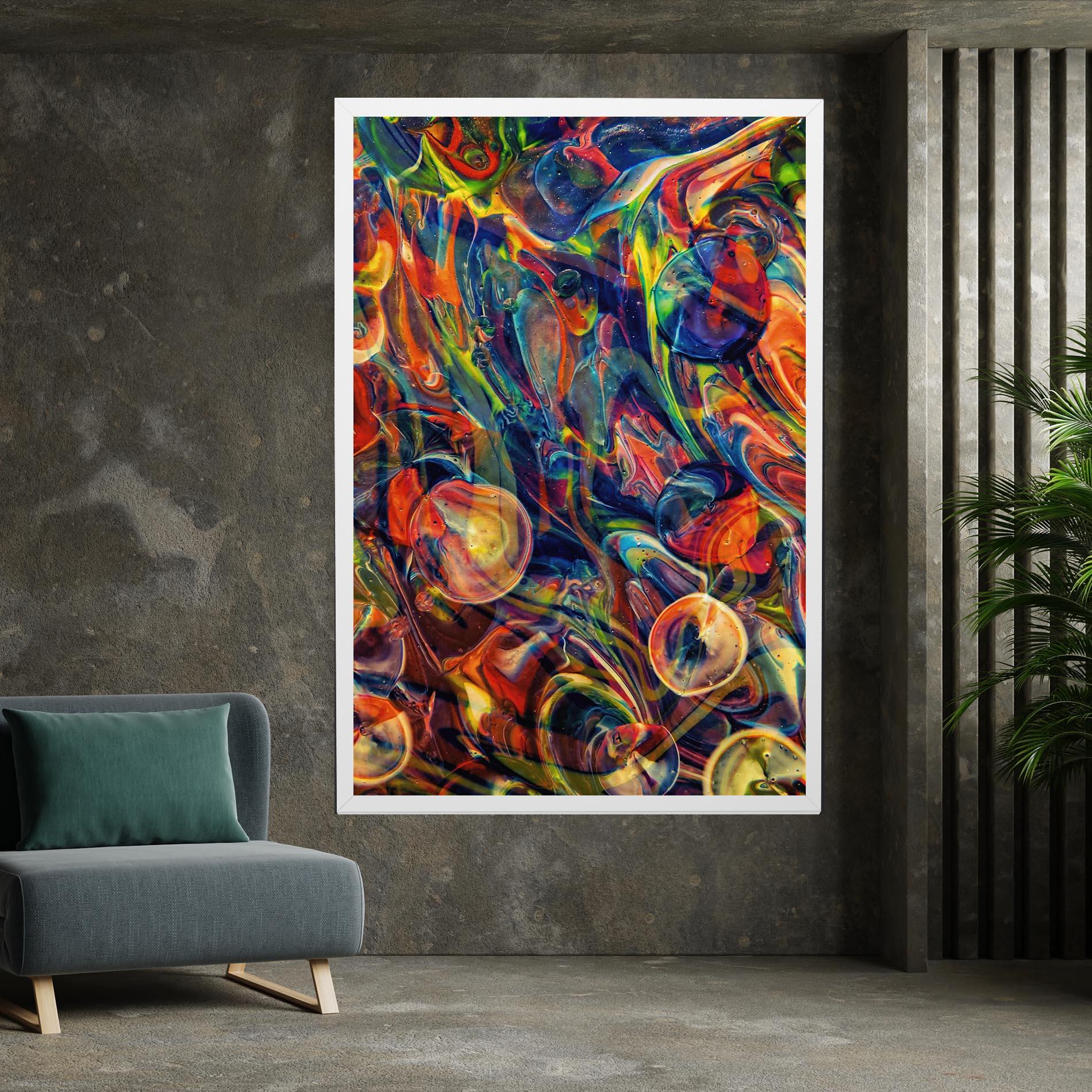 Tablou Canvas Abstract Glass mockup 7