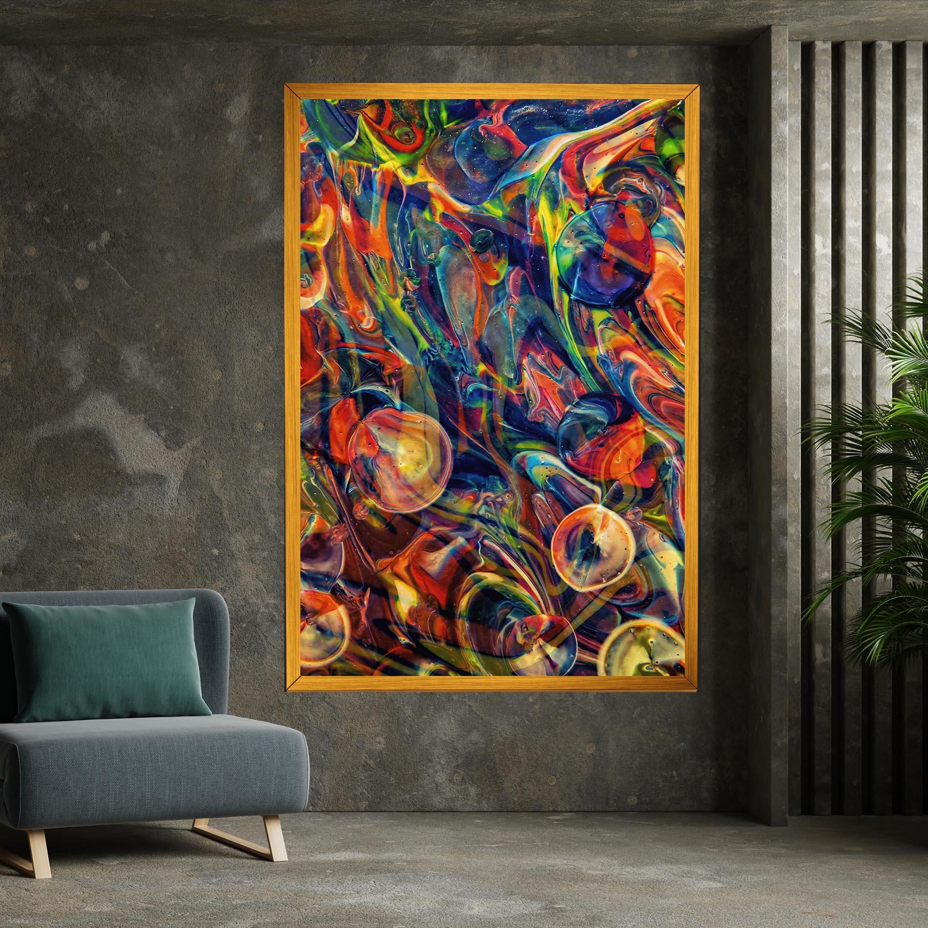 Tablou Canvas Abstract Glass mockup 7