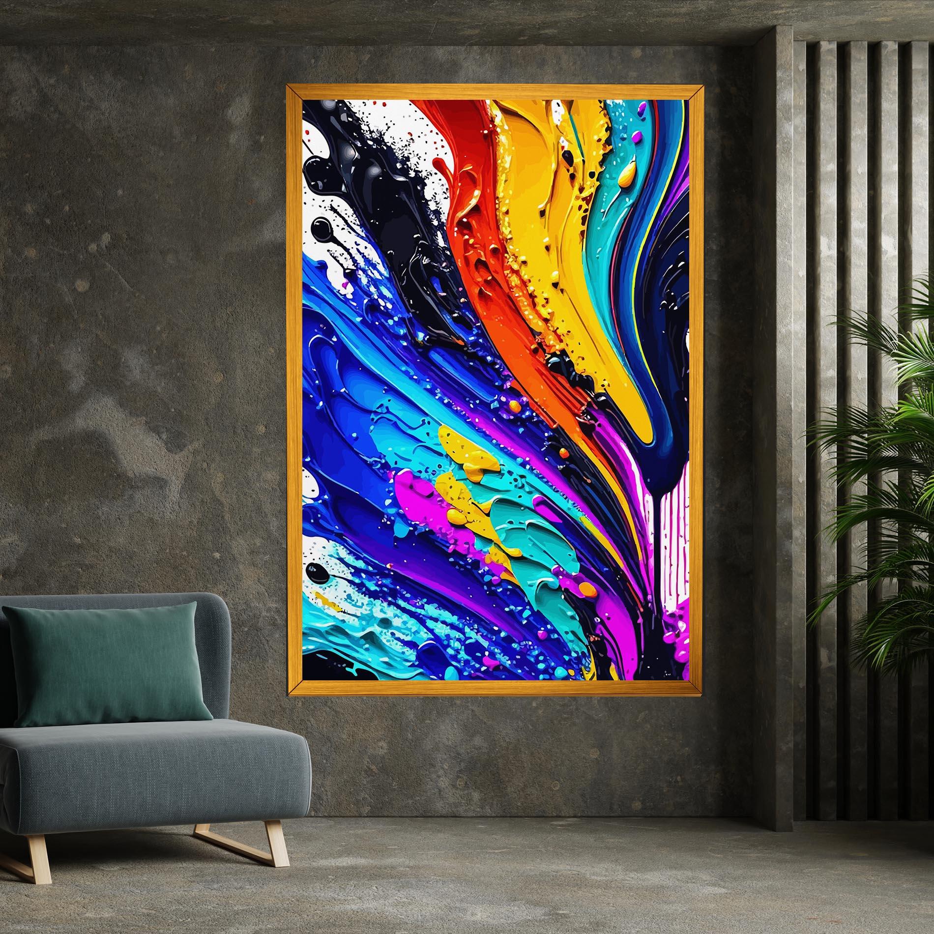 Tablou Canvas Beautiful Splash mockup 7