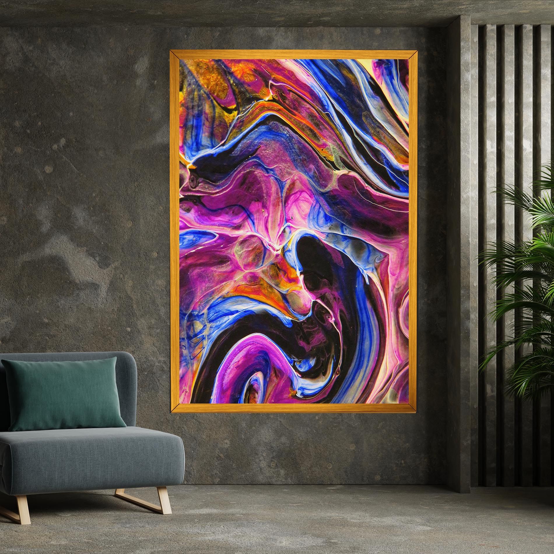 Colourful Abstract Shades mockup 7